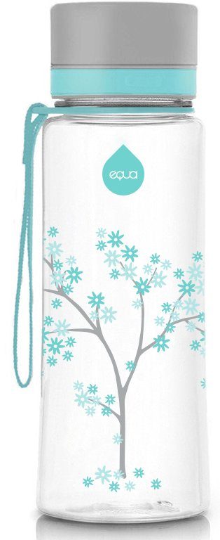 equa Trinkflasche 600 Mint ml Tritankunststoff, Blossom, Inhalt Kids