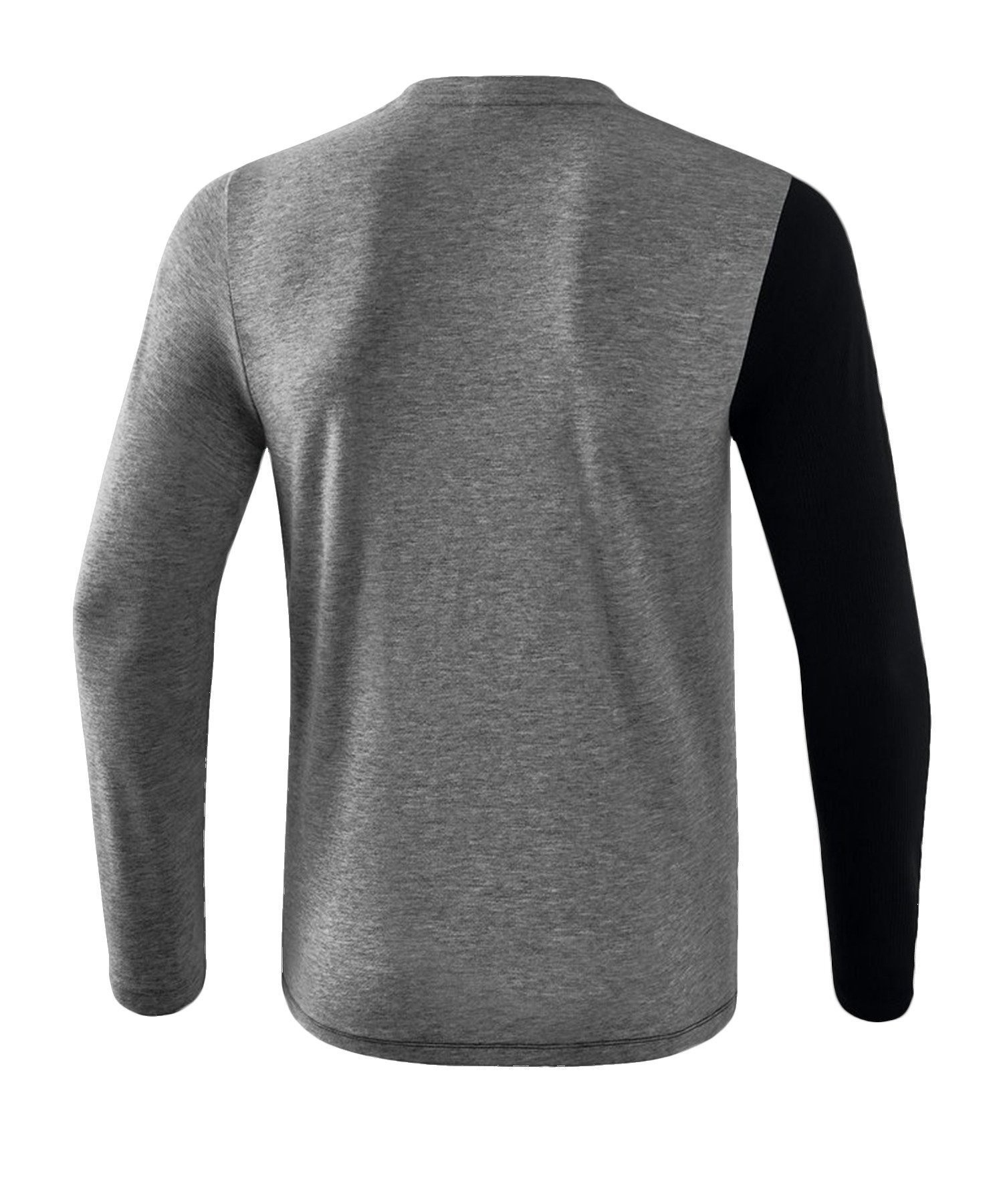 Longsleeve SchwarzGrauWeiss 5-C Sweatshirt Erima