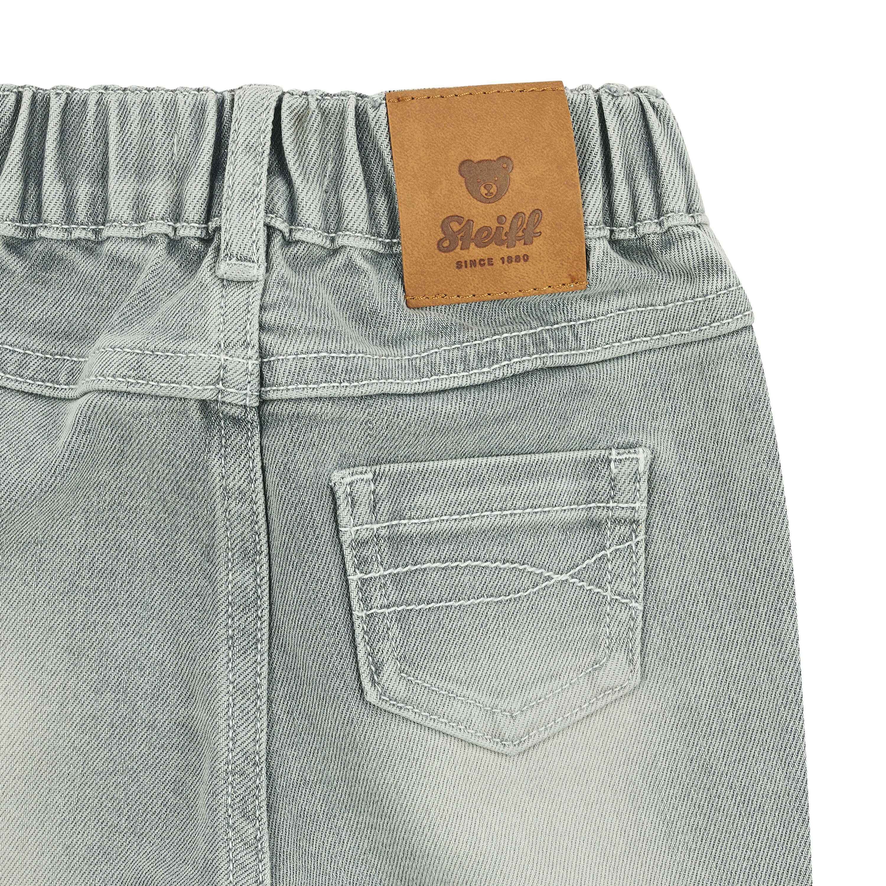 Steiff Regular-fit-Jeans Jeanshose Off to the Moon, Softbund