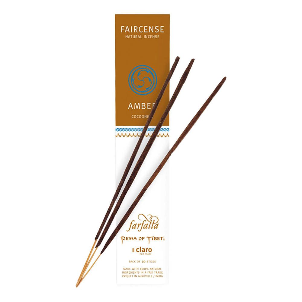Farfalla Essentials AG Räucherstäbchen-Halter Räucherstäbchen - Amber 10Stk