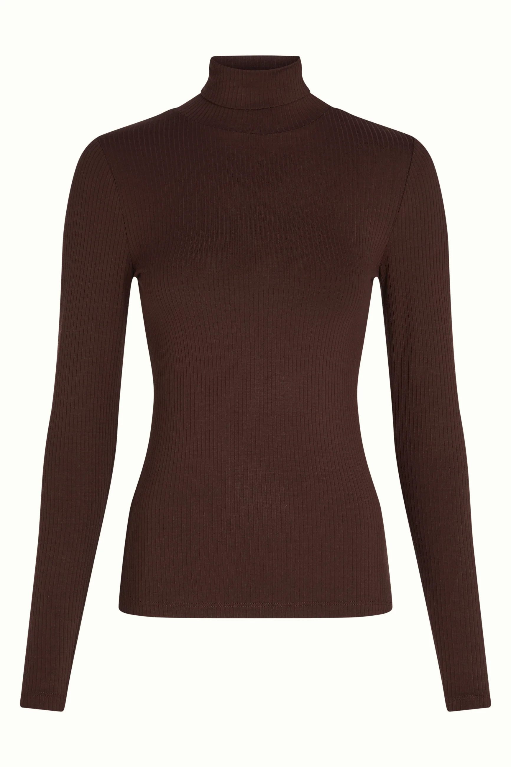 King Louie Rollkragenshirt Rollneck Top Uni Rib