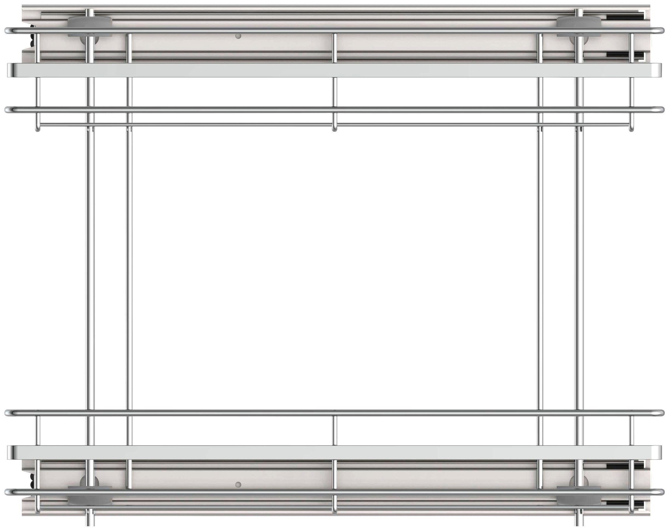 mm, x x Chrom 135 Seitenregal, 480 390 Schütte