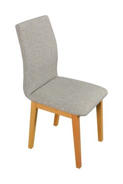 MOEBLO Stuhl Nelko 1 (Polsterstühle, Holzstühle, Esszimmerstühle, Stühle kaufen, Massivholz), (BxHxT): 43x91x40 cm