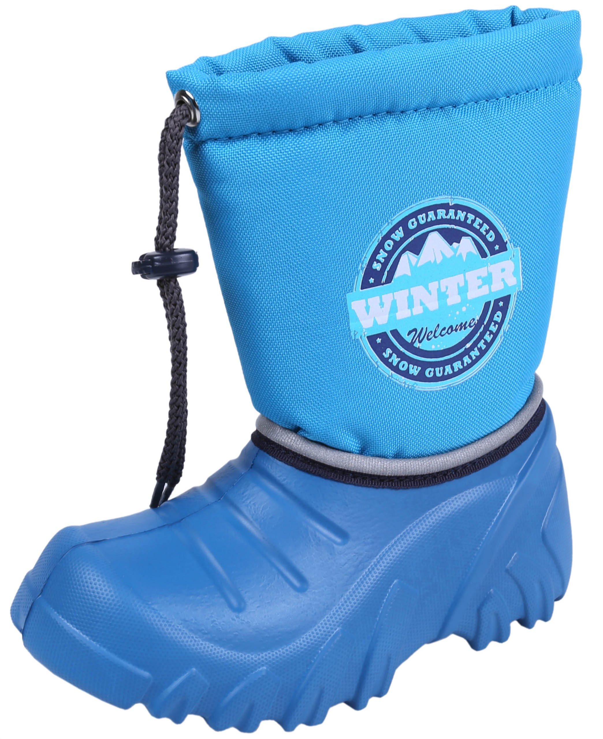 Sarcia.eu Blaue, gefütterte Winterstiefel KOALABÄR LEMIGO 30-31 EU Babystiefel