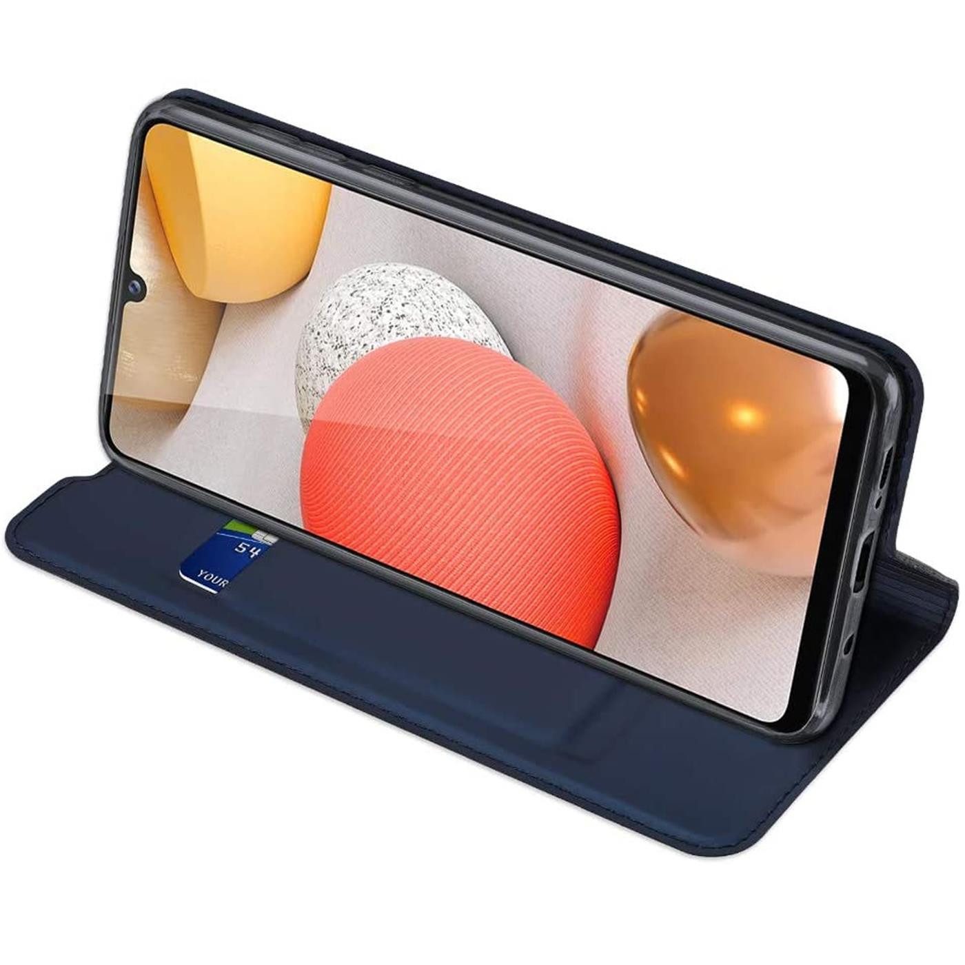 CoolGadget Handyhülle Klapptasche Wallet Kartenfach für Samsung Galaxy A13 4G 6,6 Zoll, Ultra Slim Flip Case Hülle Klapphülle Cover Schutzhülle – Bild 5 von 5