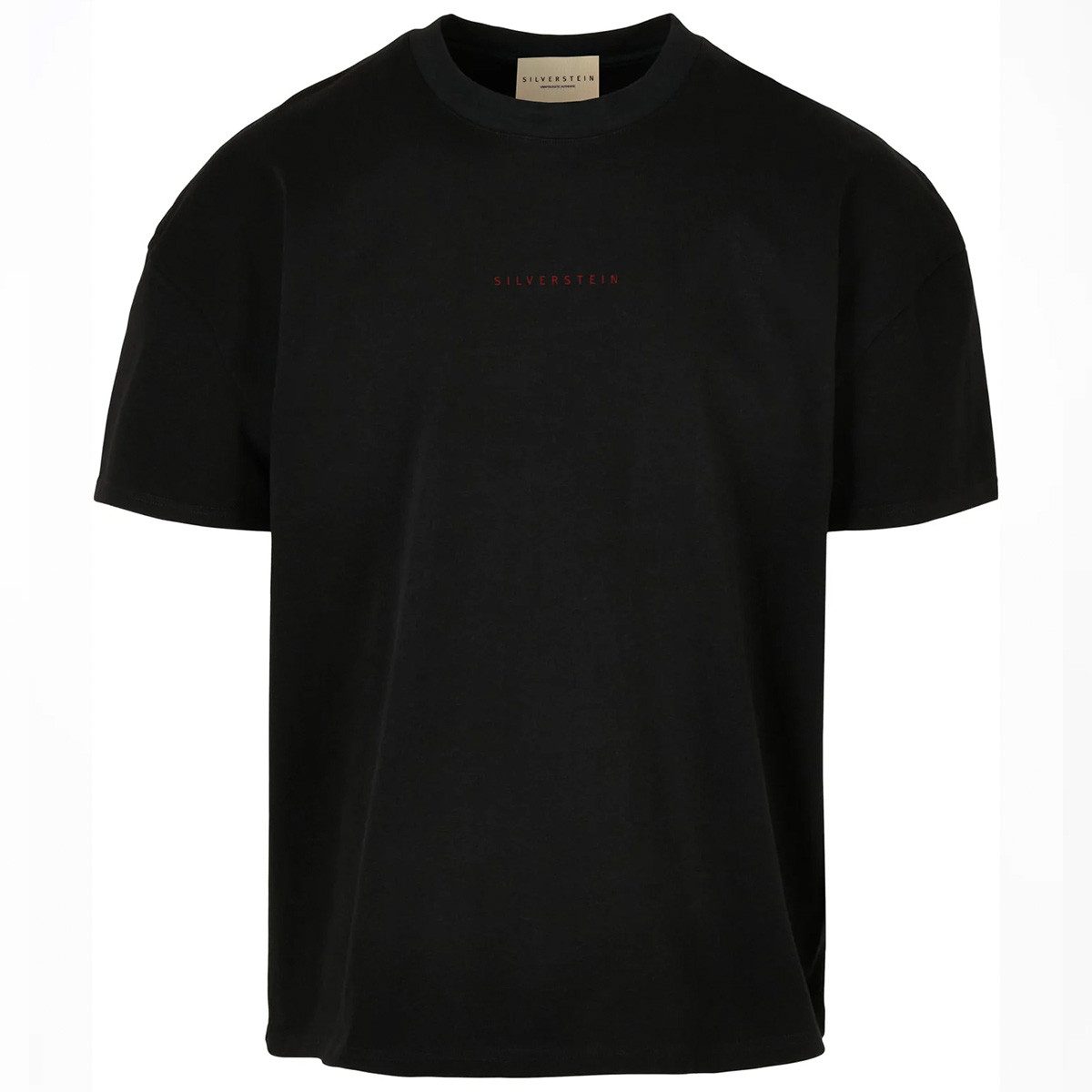 SILVERSTEIN OFFICIAL T-Shirt Black "Red Basic" Herren Damen Unisex Oversized T-Shirt