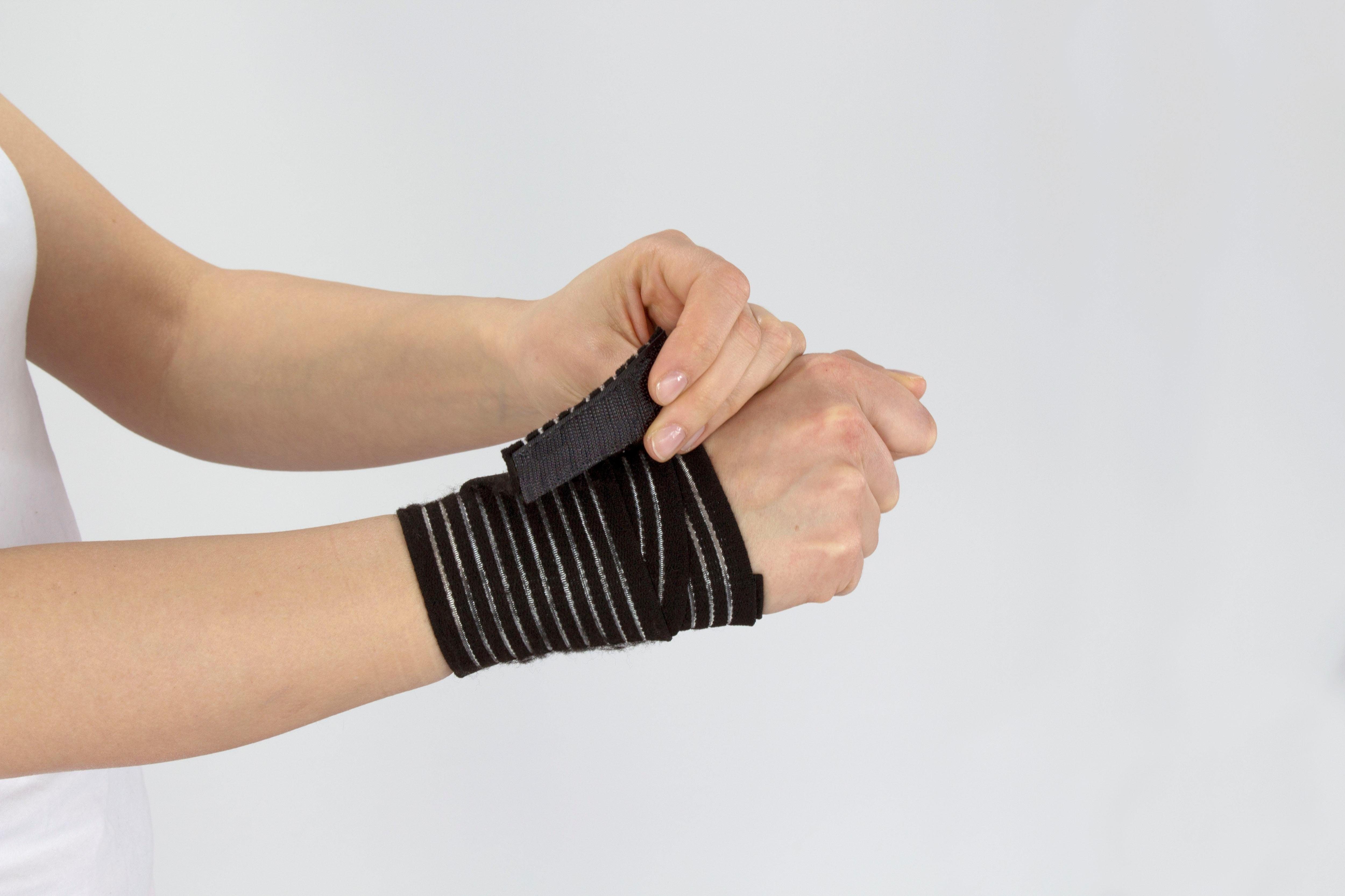 Hydas Stützbandage Universal-Gelenkbandage, Doppelpack - Stützt die Gelenke und Bänder (2-tlg), Ideal für Knie, Knöchel, Ellenbogen oder Handgelenk