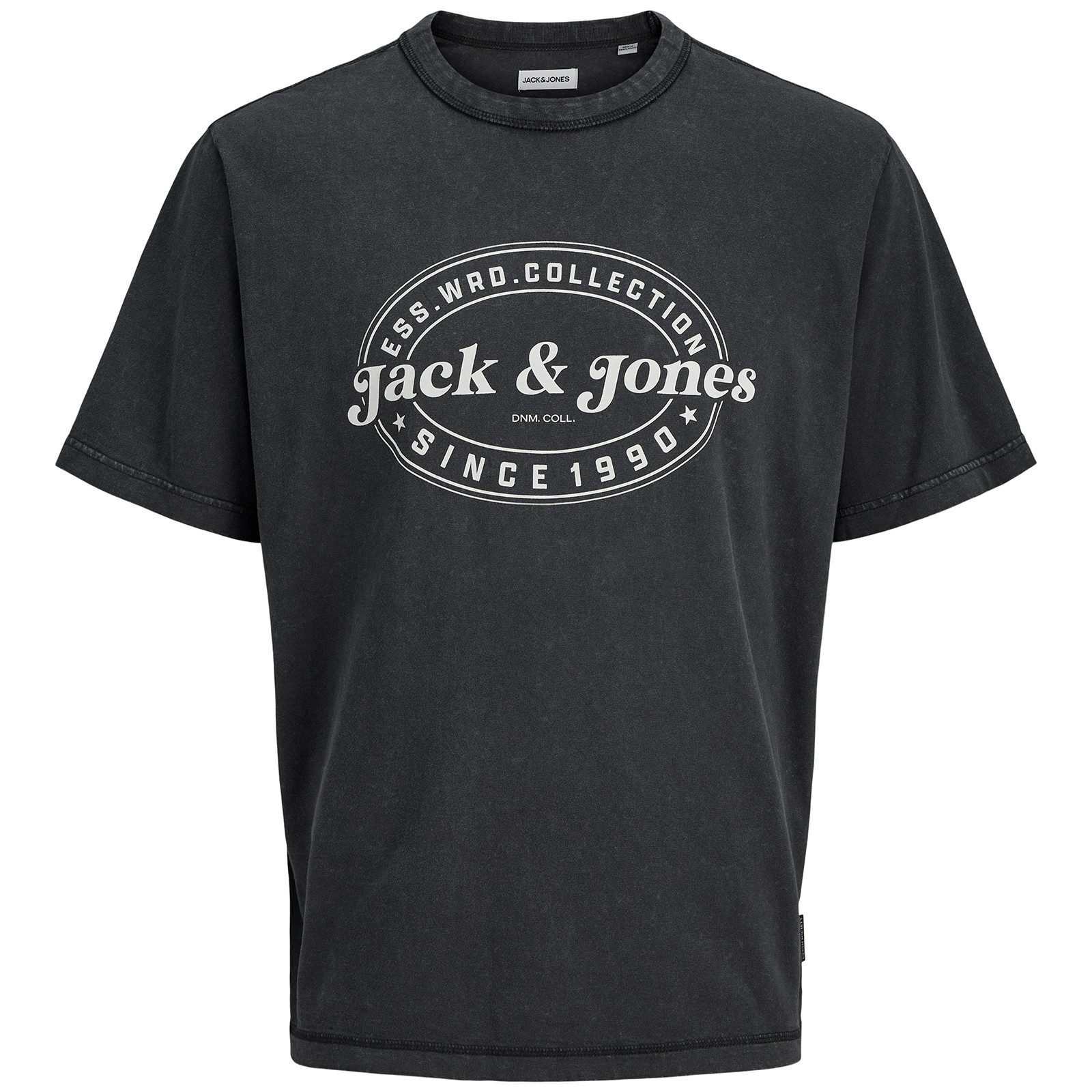 Jack & Jones Rundhalsshirt Jack&Jones T-Shirt dunkelgrau used XXL JJEDOVER günstig online kaufen