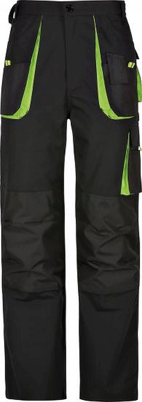 Triuso Arbeitshose Power Bundhose aus strapazierfähigem Mischgewebe Herren Arbeitsbundhose mit Kniepolstertaschen – Bild 2 von 5