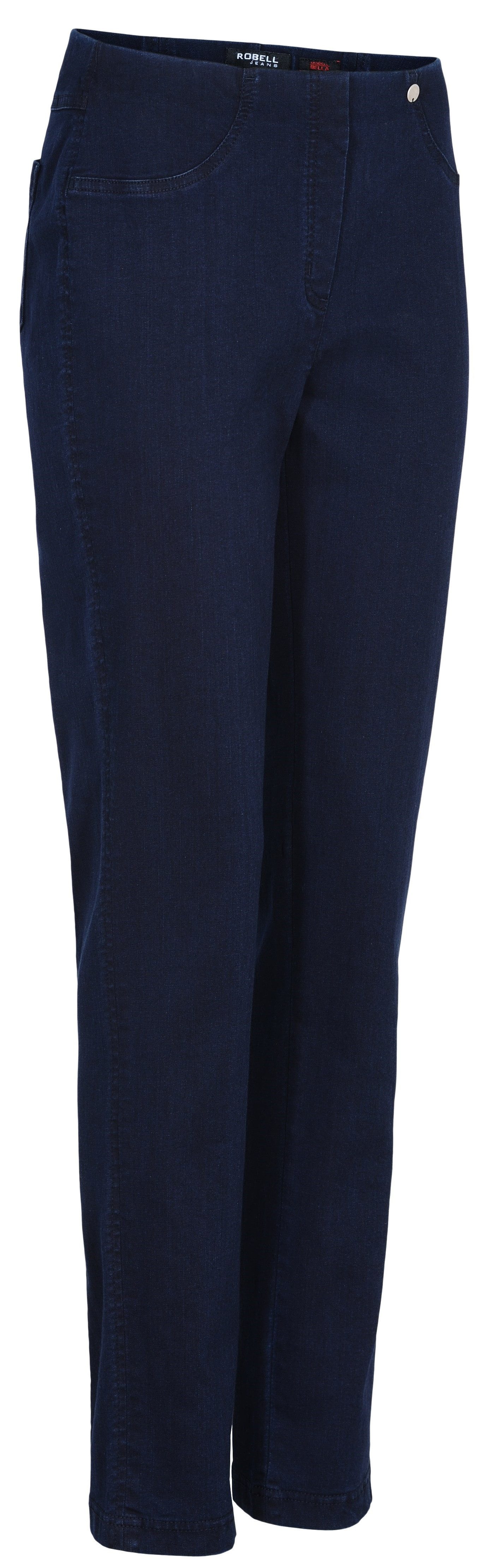 ROBELL Schlupfhose Bella_51580-5448, Slim Fit in Denim Stretch Jeans Schlupfhose