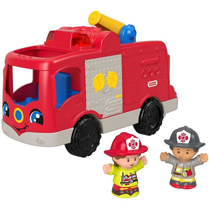 Mattel® Spielfigur Fisher-Price Little People Feuerwehr-Auto mit
