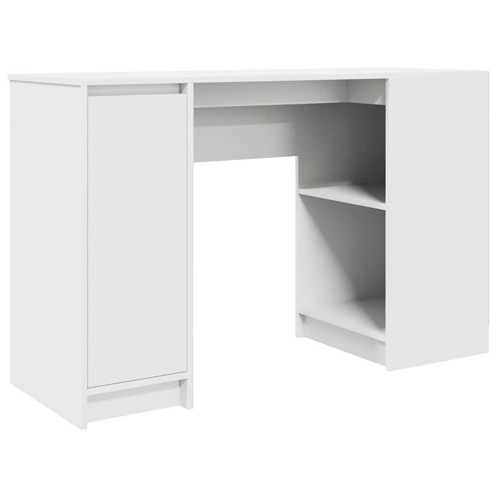Schreibtisch Schreibtisch Weiß 120x42x76 cm Holzwerkstoff