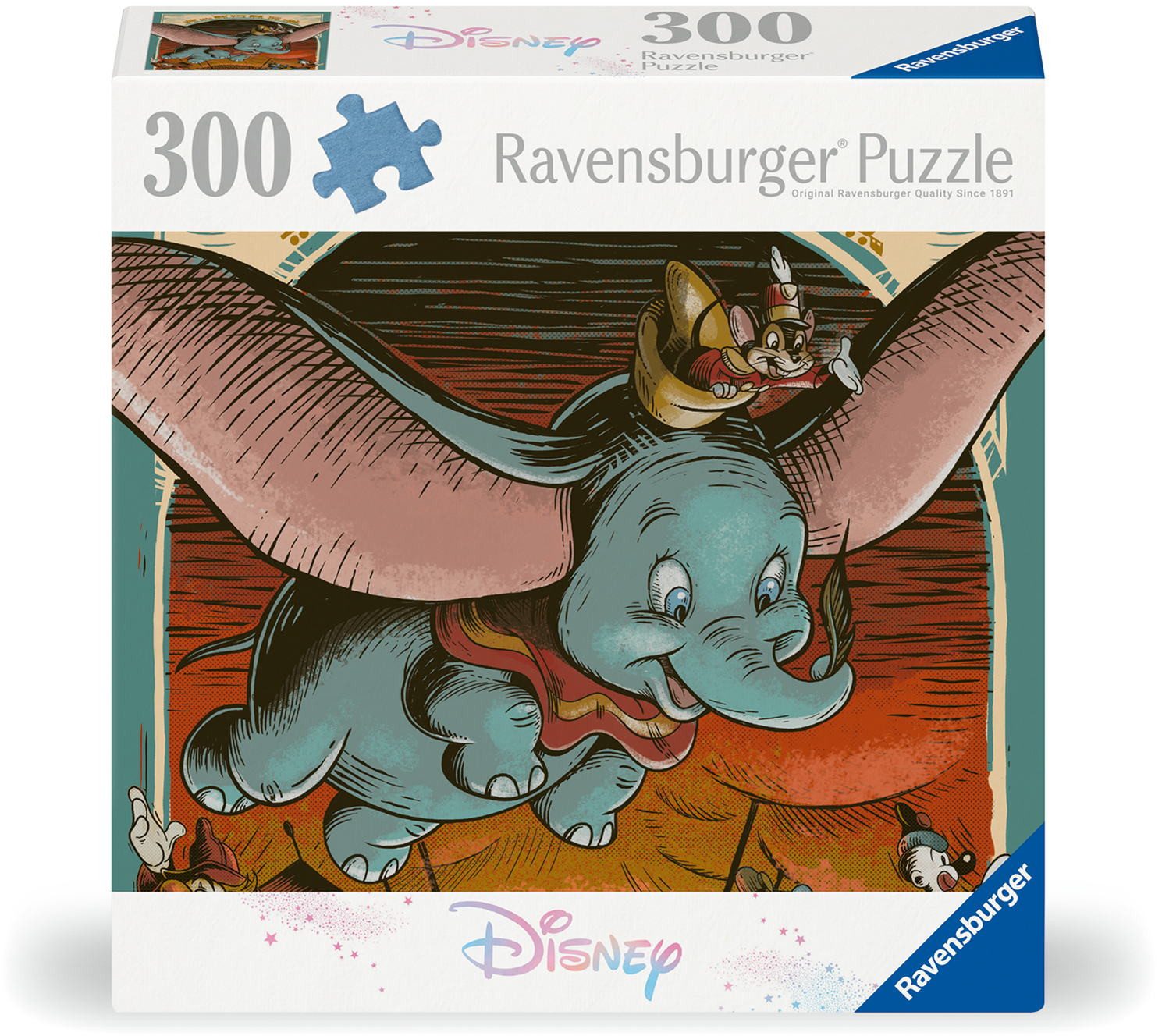 Ravensburger Puzzle 300 Teile Puzzle Disney 100 Collection Dumbo 12001042, Puzzleteile
