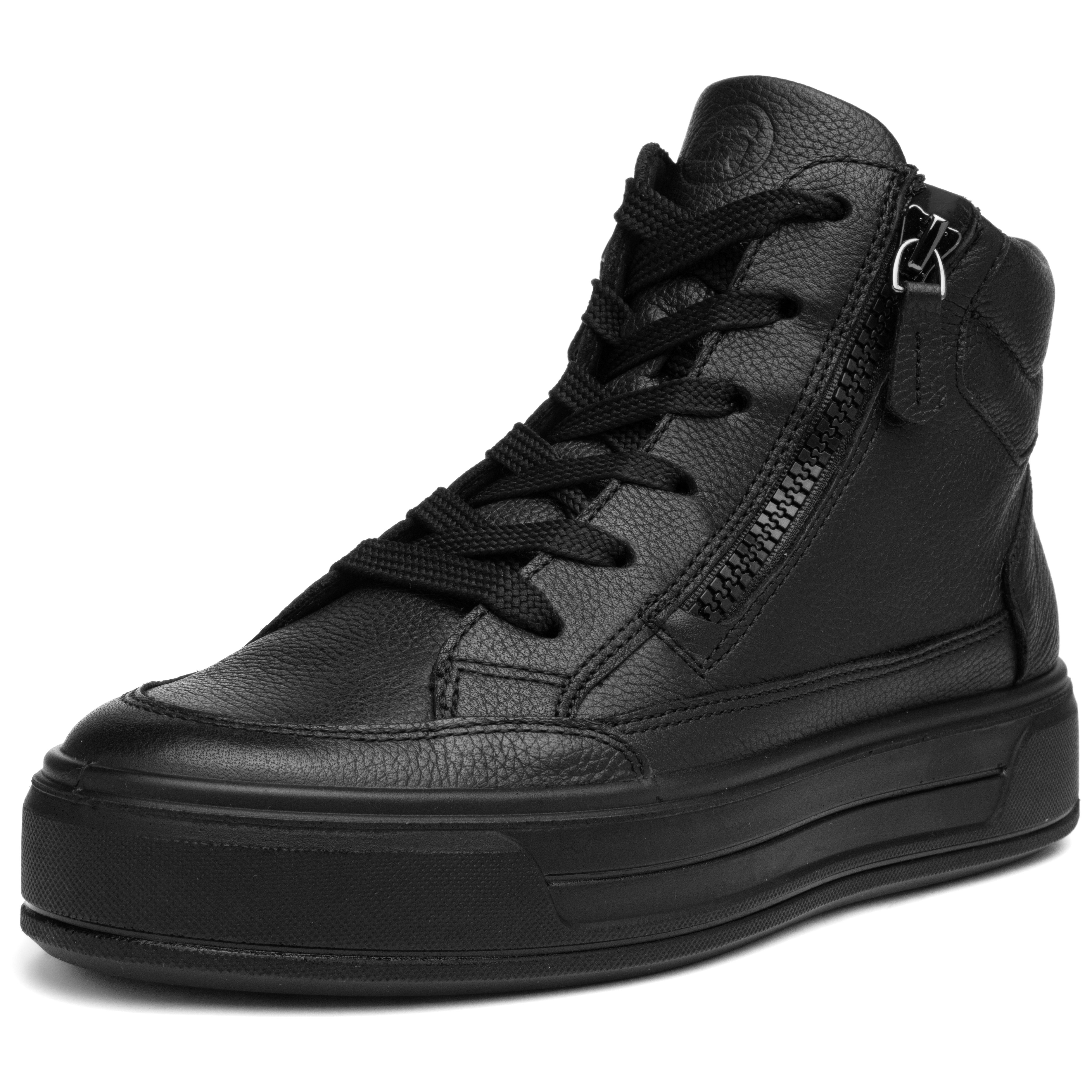 Ara CANBERRA Plateausneaker Plateau, Schnürboots mit weicher Schaftrand-Polster, H-Weite