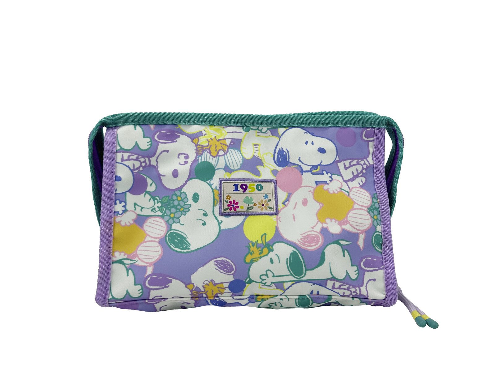 Snoopy Kulturbeutel Necessaire Kulturtasche Kosmetiktasche mit Griff Reiseetui