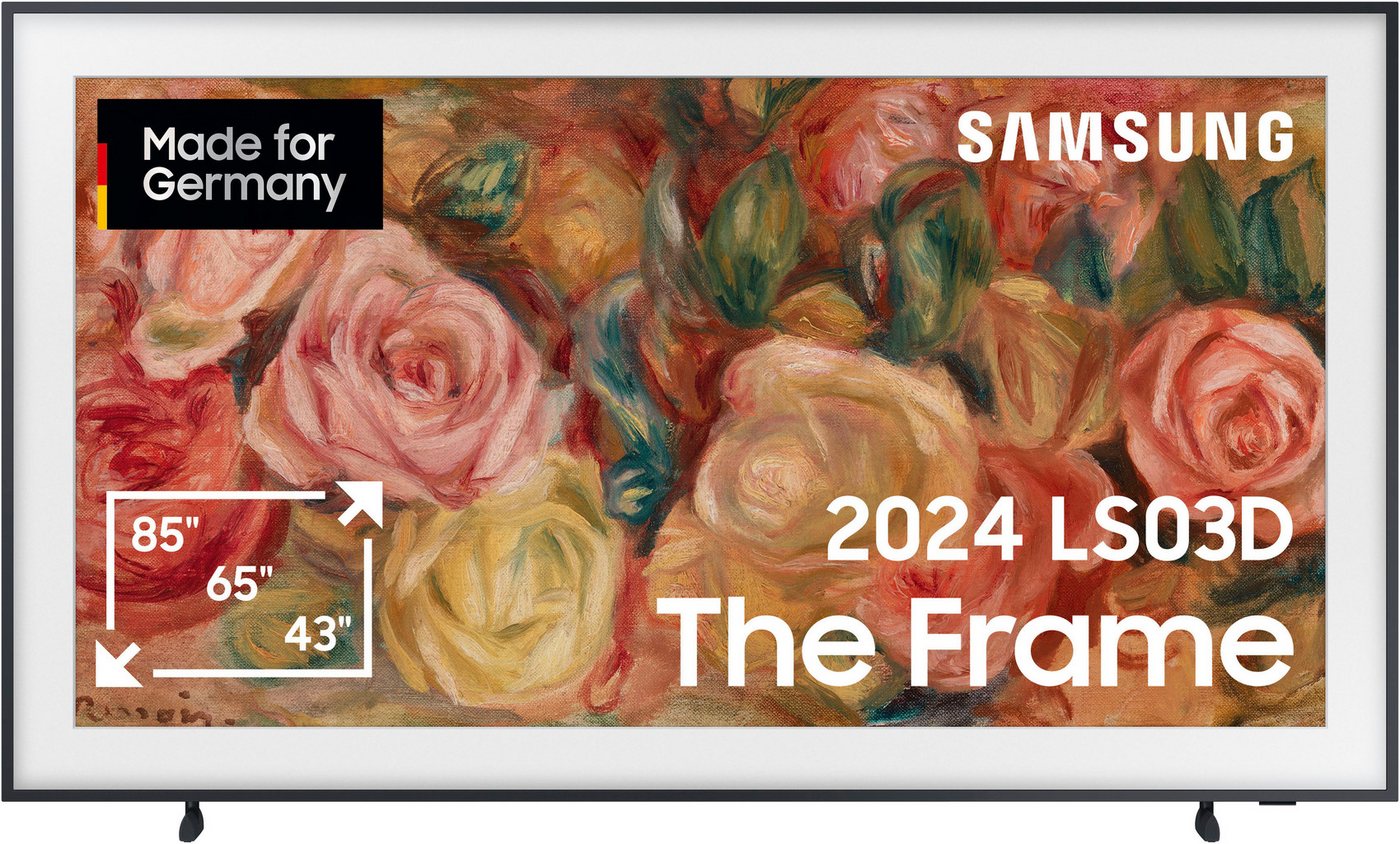 Samsung GQ65LS03DAU QLED-Fernseher (163 cm/65 Zoll, 4K Ultra HD, Smart-TV) schwarz ! RABATT: 34.55% Samsung GQ65LS03DAU QLED-Fernseher (163 cm/65 Zoll, 4K Ultra HD, Smart-TV) schwarz ! RABATT: 34.55%