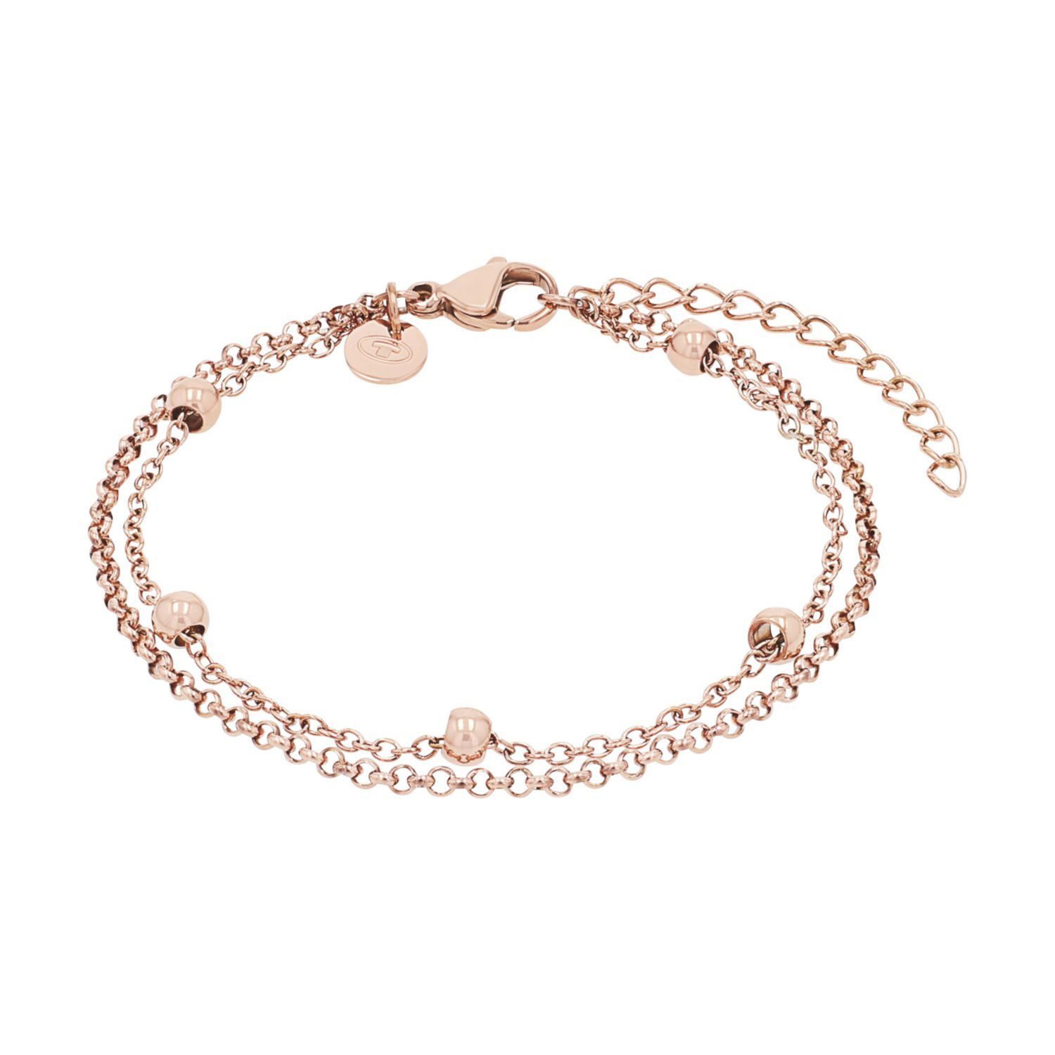 TOM TAILOR Armband TOM TAILOR Armband für Damen, Edelstahl (Mehrrei. Armband, 1-tlg)