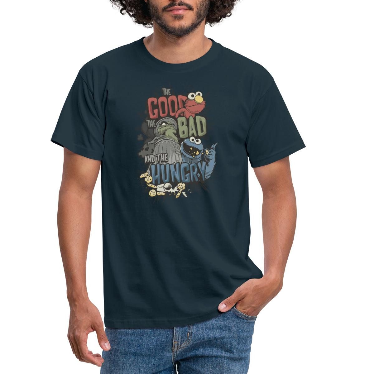 Spreadshirt T-Shirt Sesamstraße Halunken Elmo Oscar günstig online kaufen