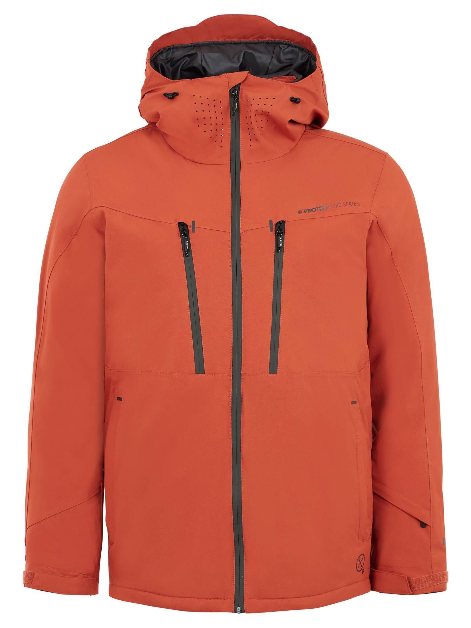 orange Skijacke Protest (506) mandarine PRITTMO Herren (1-St) Skijacke 23