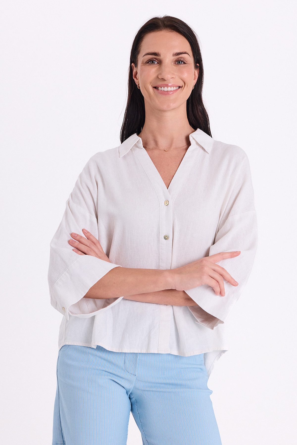 FREEQUENT Hemdbluse FQLAVA-SHIRT