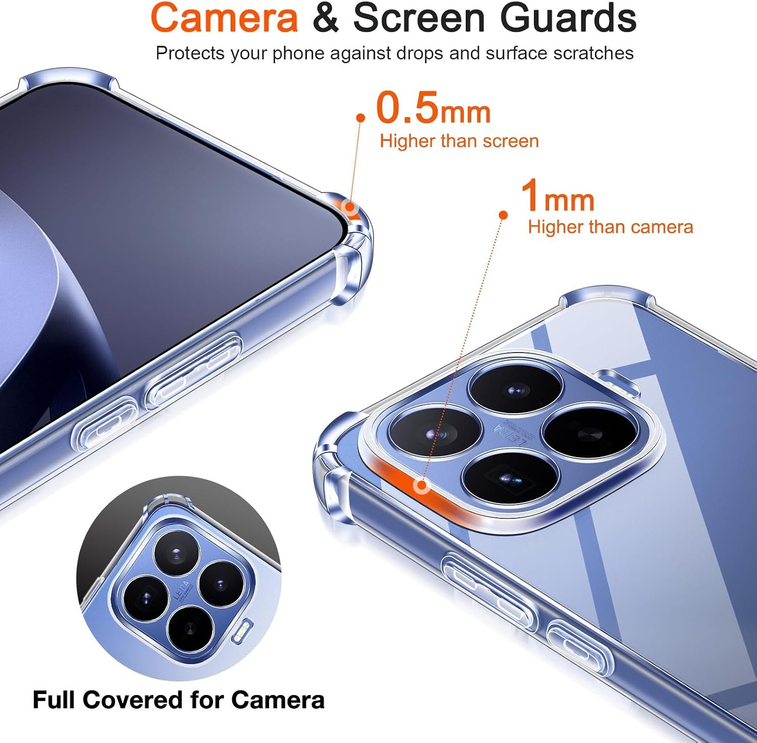Widmann-Shop Handyhülle Xiaomi 17T Xiaomi 17T Pro Transparent Cover Case, kratzfest, für Xiaomi 17T oder 17T Pro