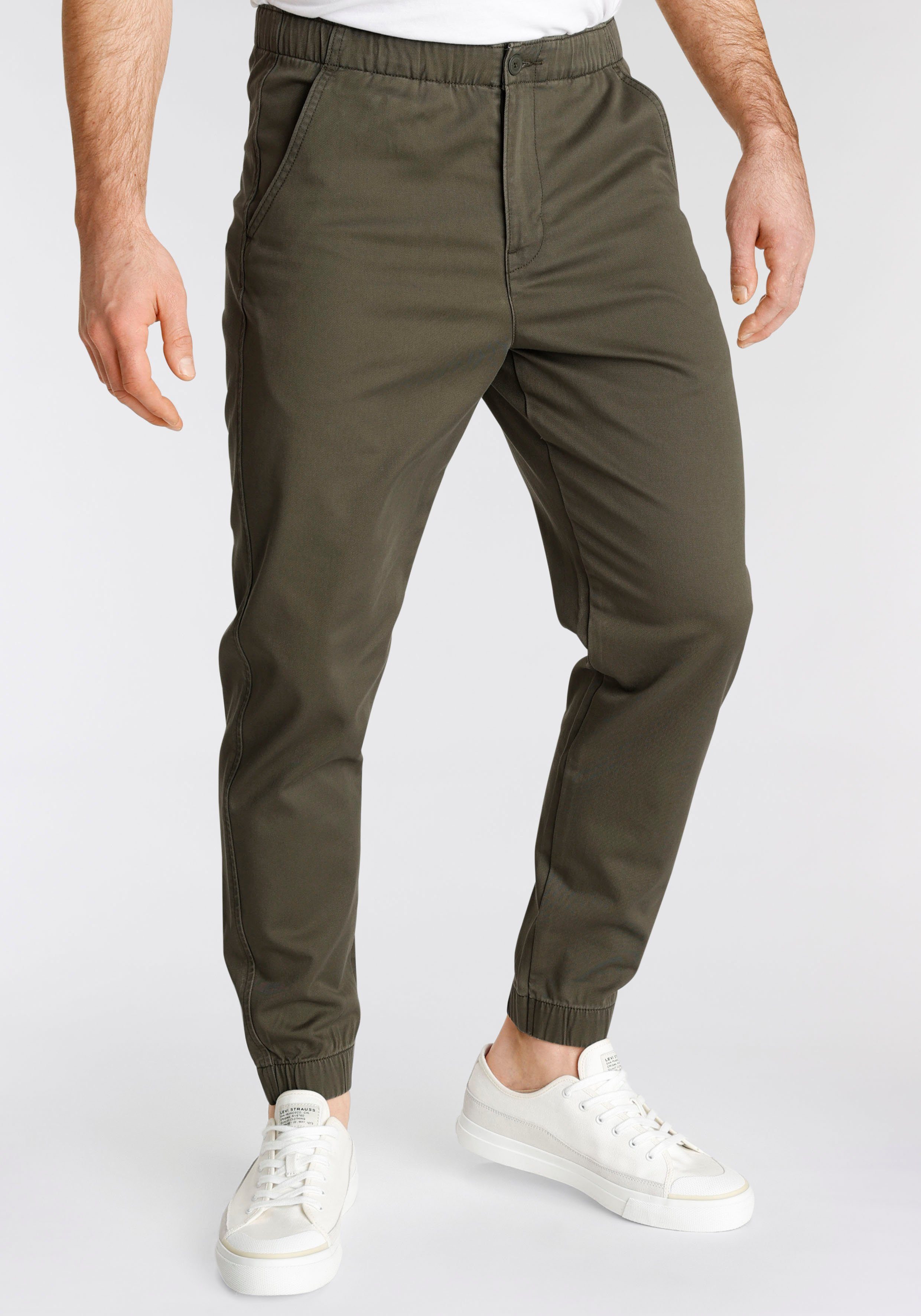 Levi's® Chinohose LE XX CHINO JOGGER III in Unifarbe für leichtes Styling greys
