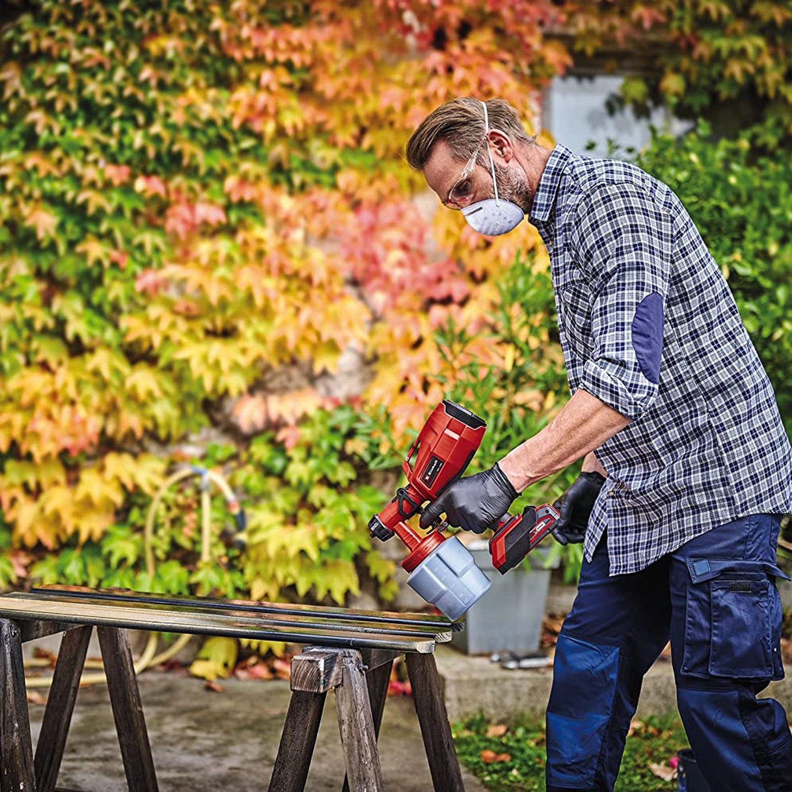 Einhell Farbsprühpistole Einhell Akku-Farbsprühsystem TC-SY 18/60 günstig online kaufen