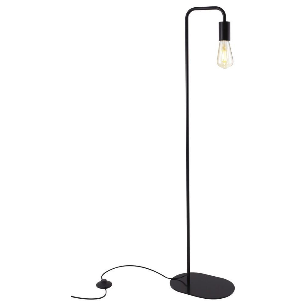 SLV Stehlampe Stehleuchte Fitu in Schwarz E27, keine Angabe, Leuchtmittel enthalten: Nein, warmweiss, Stehlampe, Standlampe