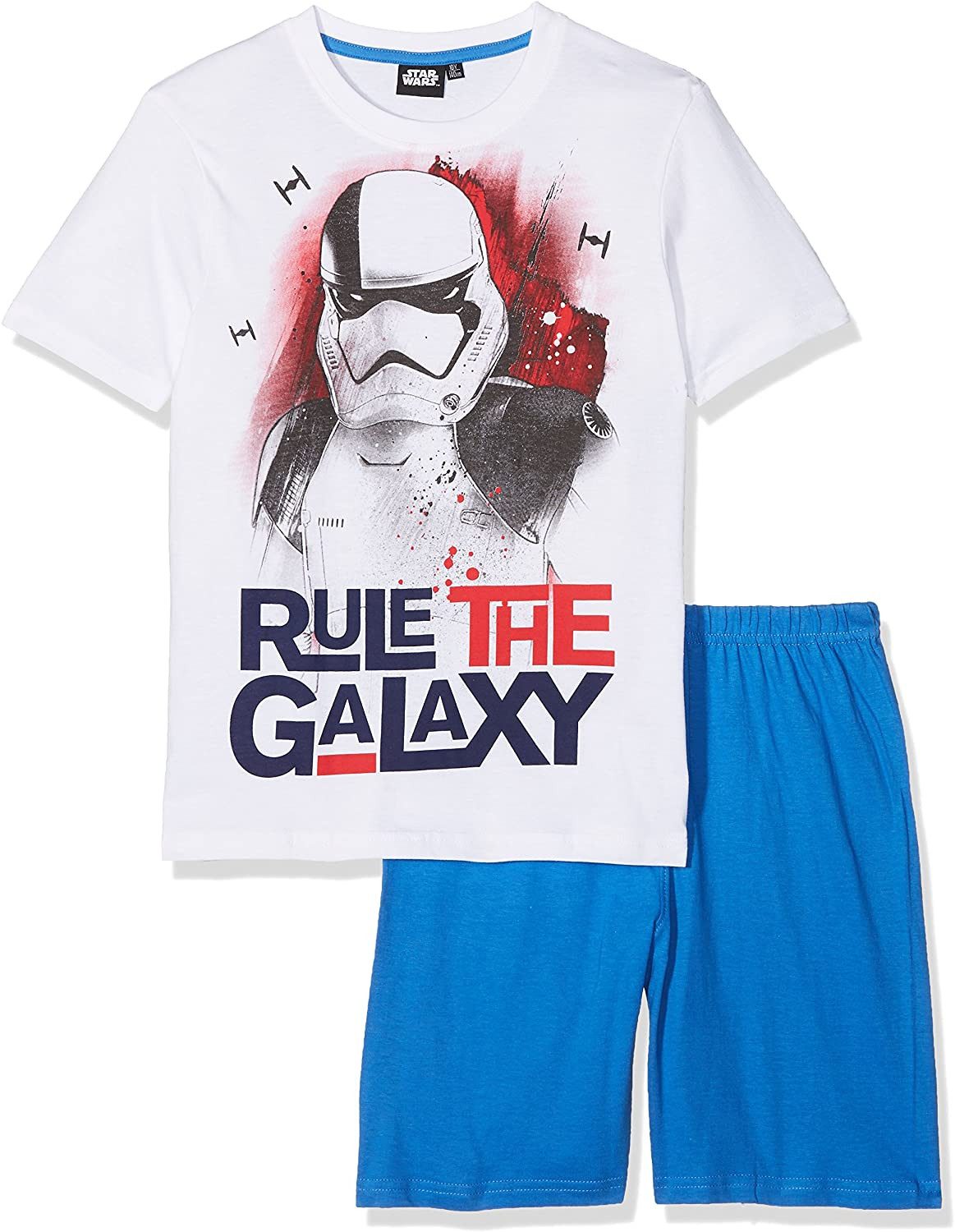 Star Wars Pyjama Jungen Shorty Pyjama Schlafanzug 5 6 7 8 9 Jahre Star Wars kurzer Schlafanzug KInder