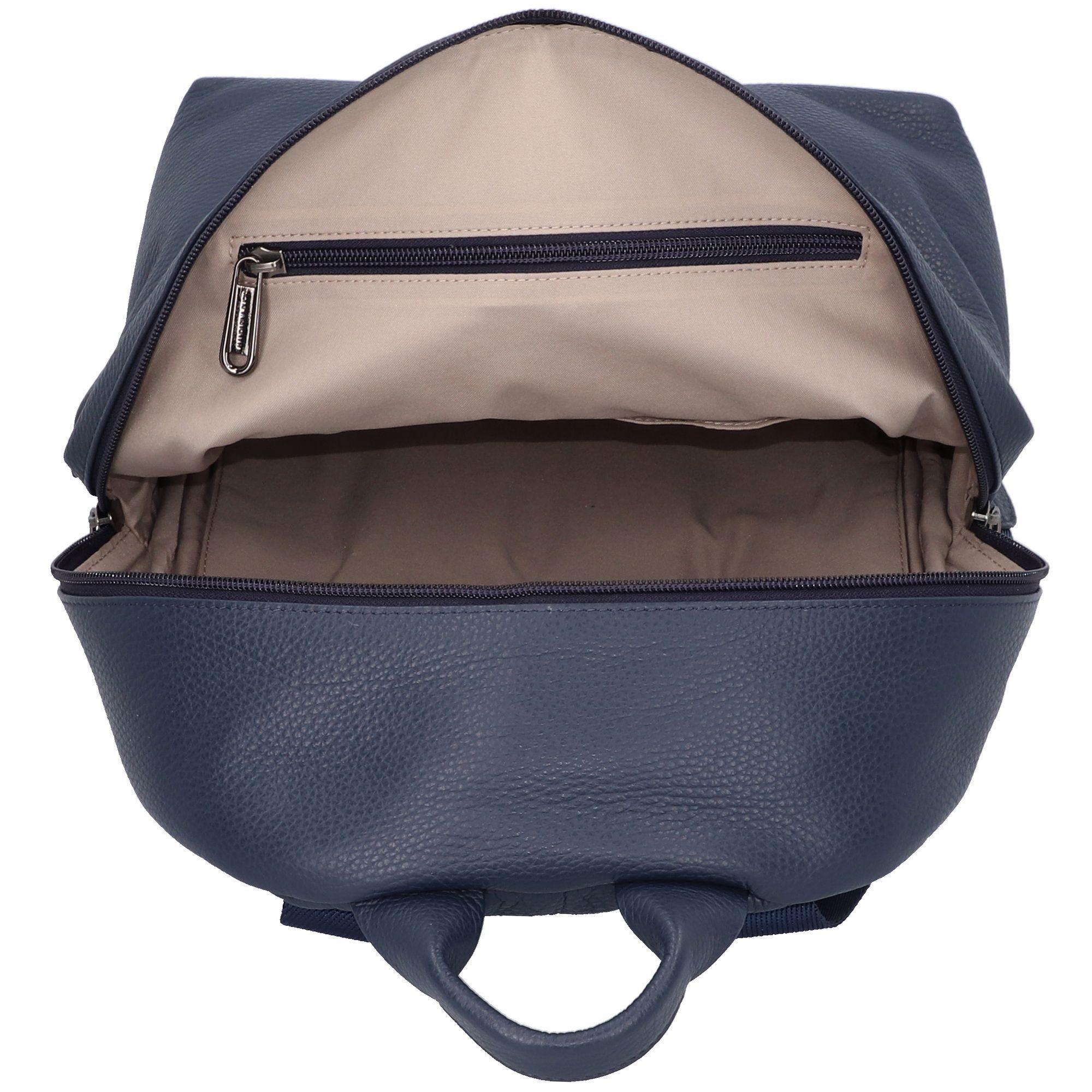 Mandarina Duck dress blue Mellow Leder Laptoprucksack Leather