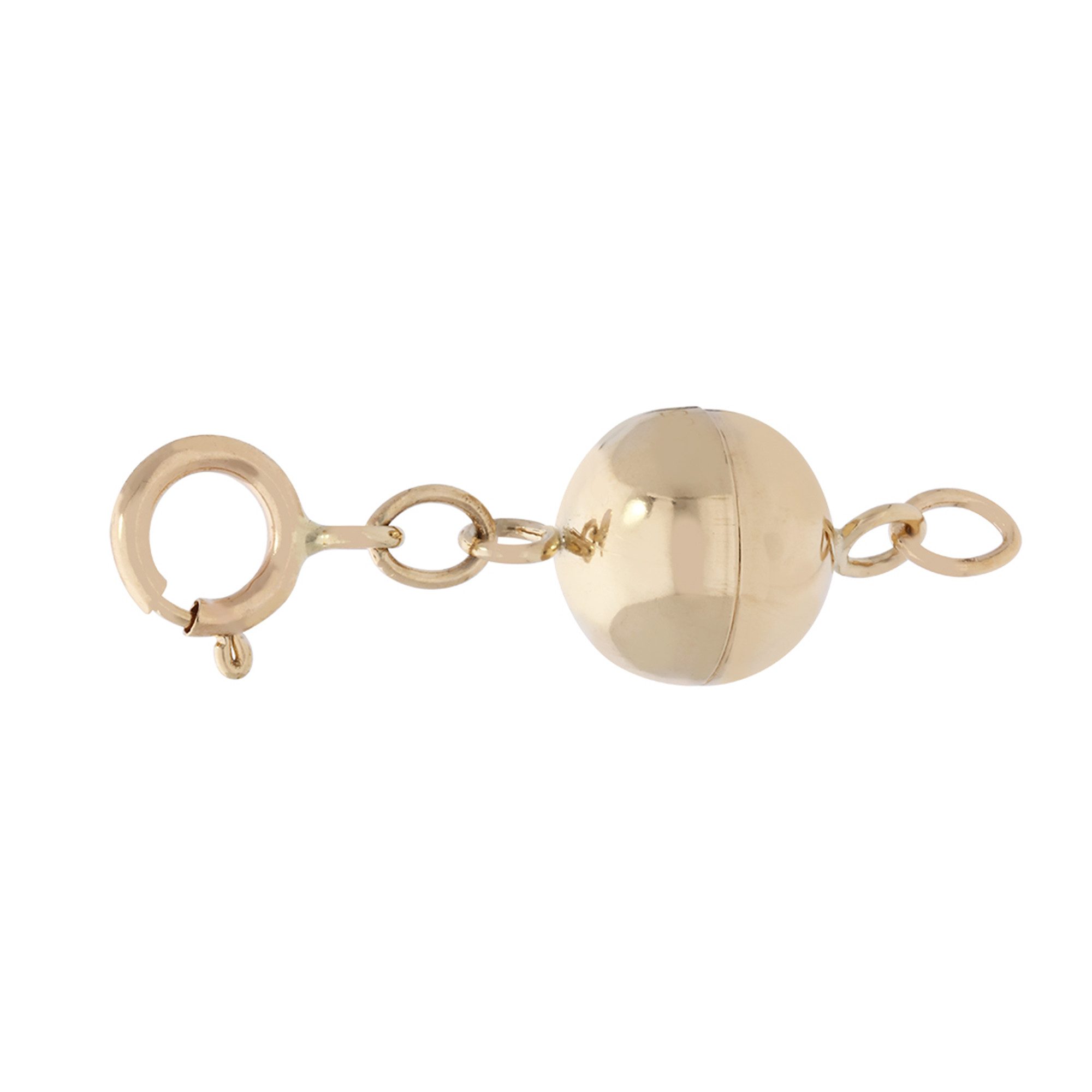 Cavill Goldkette 585er Gelbgold Magnetverschluss 2,1 cm, poliert, rund, 1 g (1-tlg)