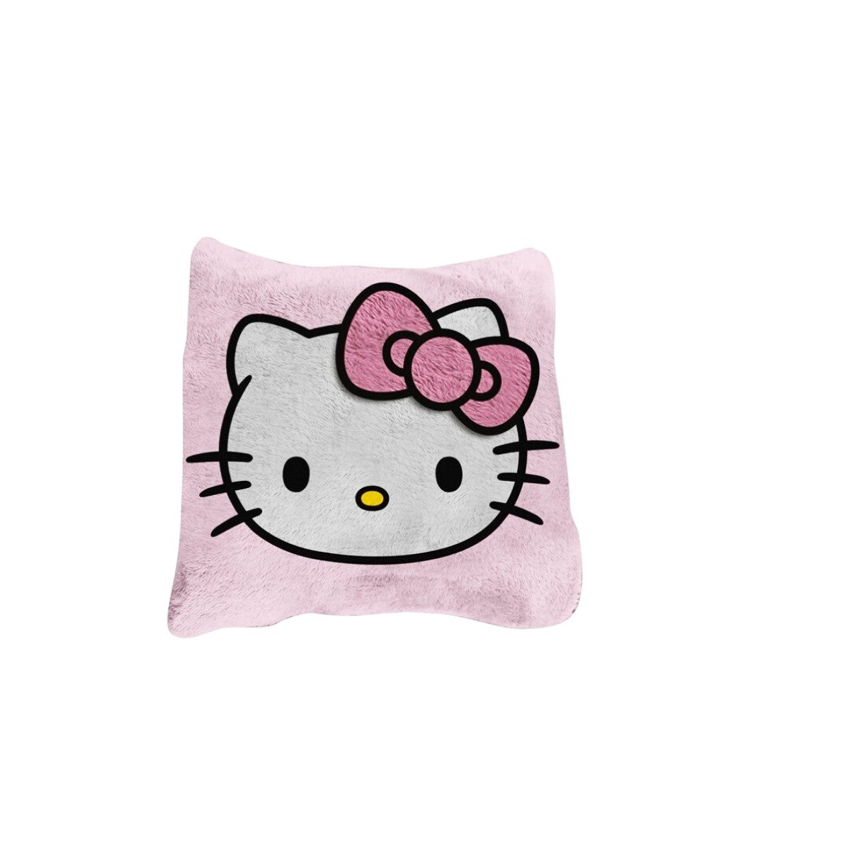 Wohndecke Sanrio Hello Kitty Kissen Kuscheldecke 40x40 / 100x150 cm weich & warm, Aymax sprl