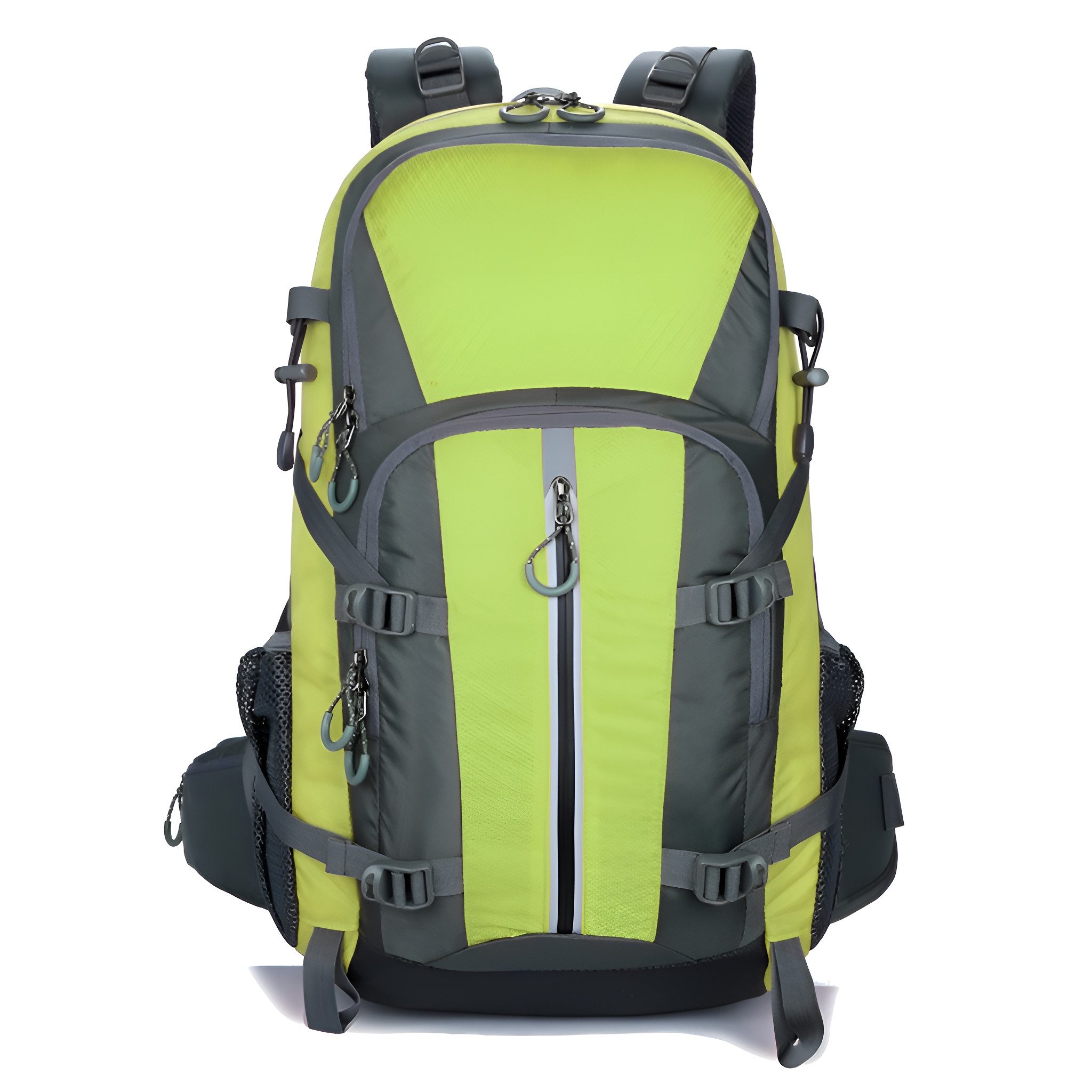 HIYORI Kletterrucksack Outdoor Rucksack 40L – Wasserdichter, langlebiger Wanderrucksack, mit Laptopfach und hoher Atmungsaktivität