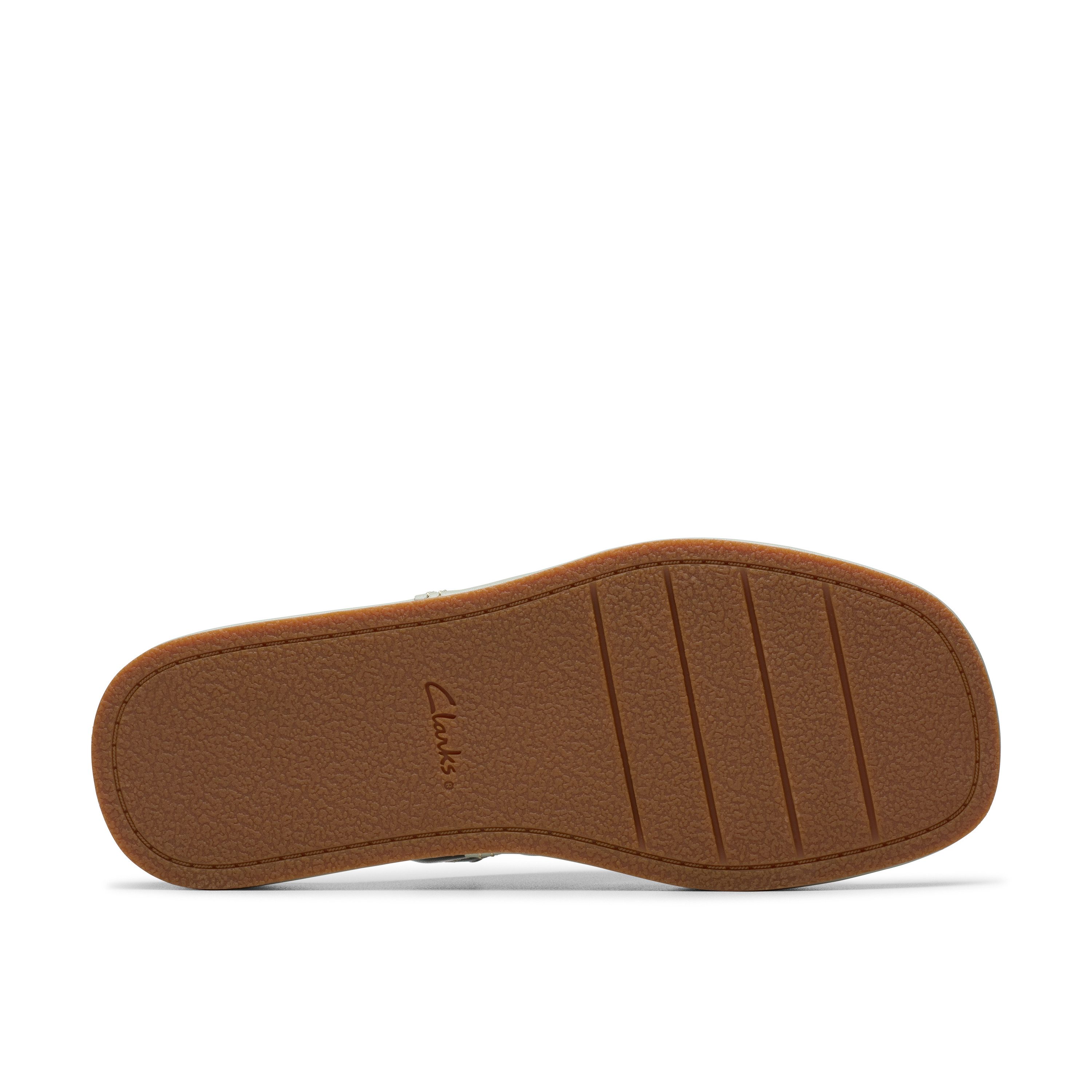Clarks Alda Glide Hausschuh, Slides, Schlappen mit gepolsterter Bandage