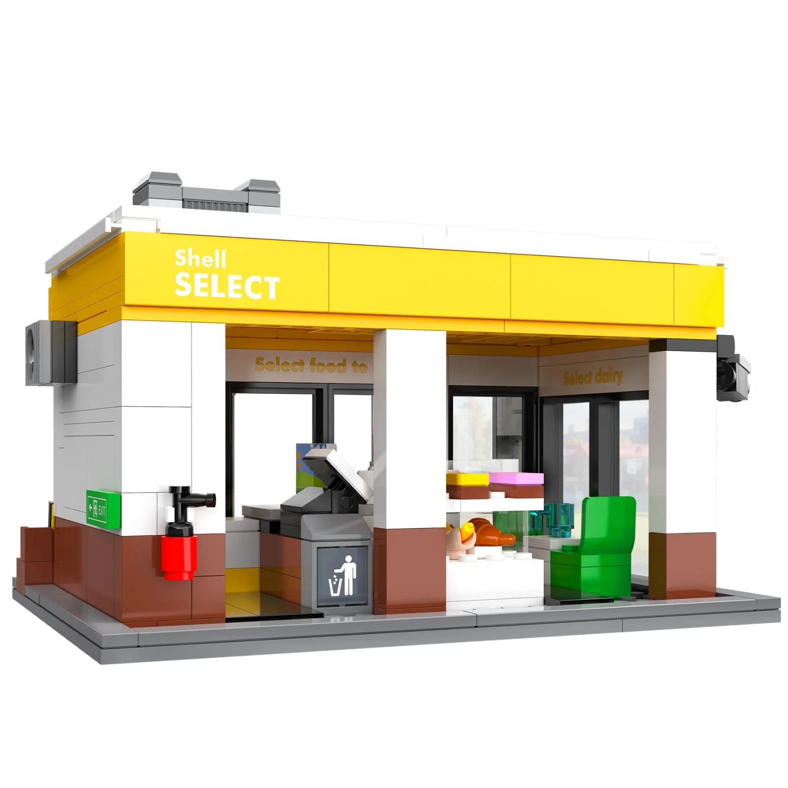 CaDA CaDA Shell select (303 Teile) Konstruktionsspielsteine
