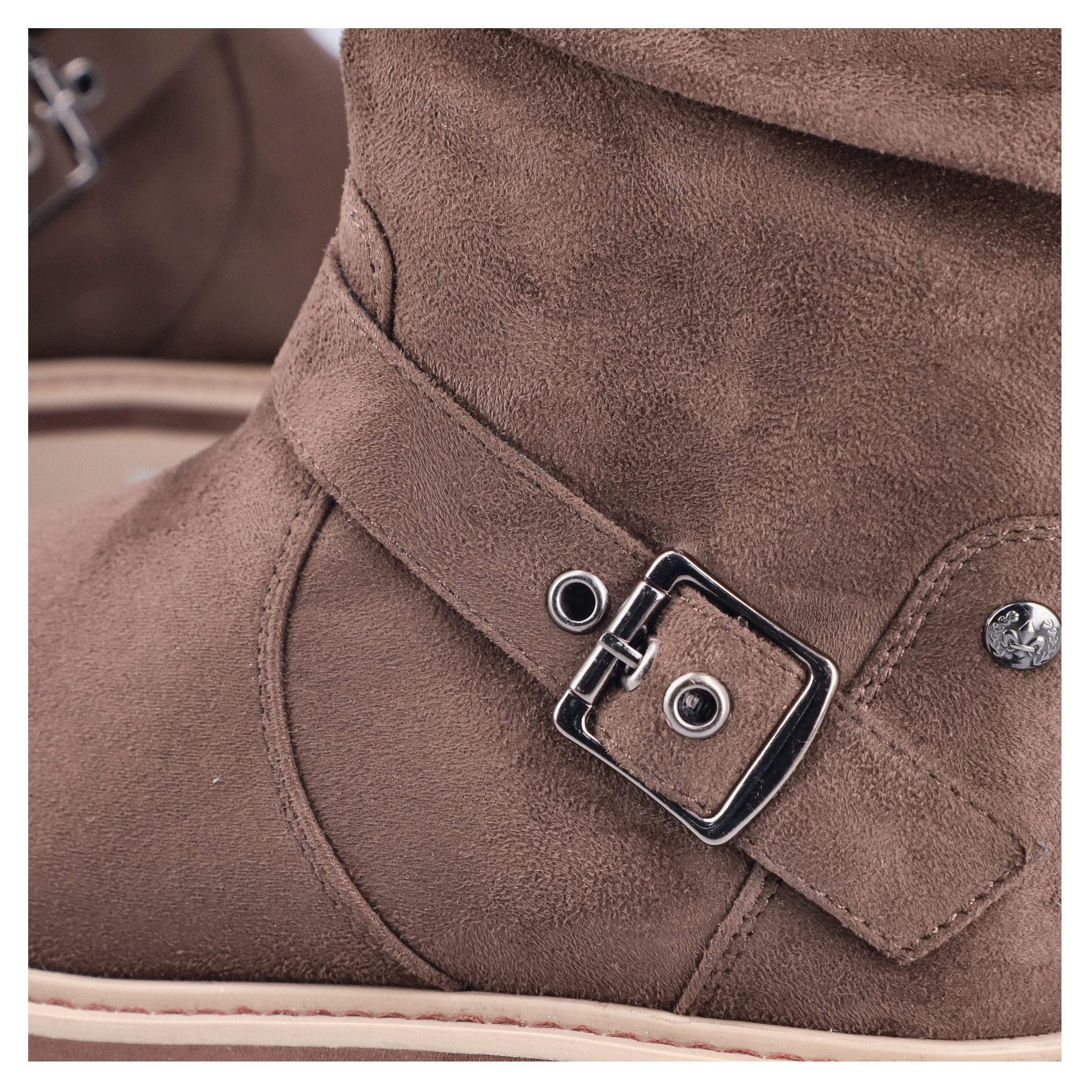 Rieker Stiefel mit slouchy Schaft und verstellbarer Schnalle