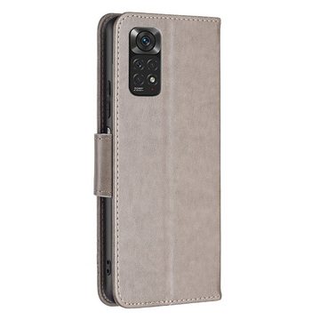 König Design Handyhülle Xiaomi Redmi Note 11 / Note 11S Global, Schutzhülle Schutztasche Case Cover Etuis Wallet Klapptasche Bookstyle