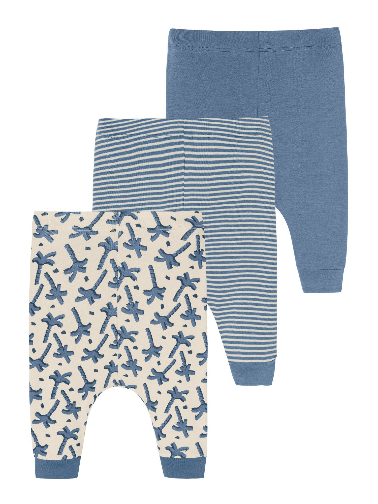 Schiesser Pyjamahose Natural Love (3-tlg) schlaf-hose pyjama schlafmode