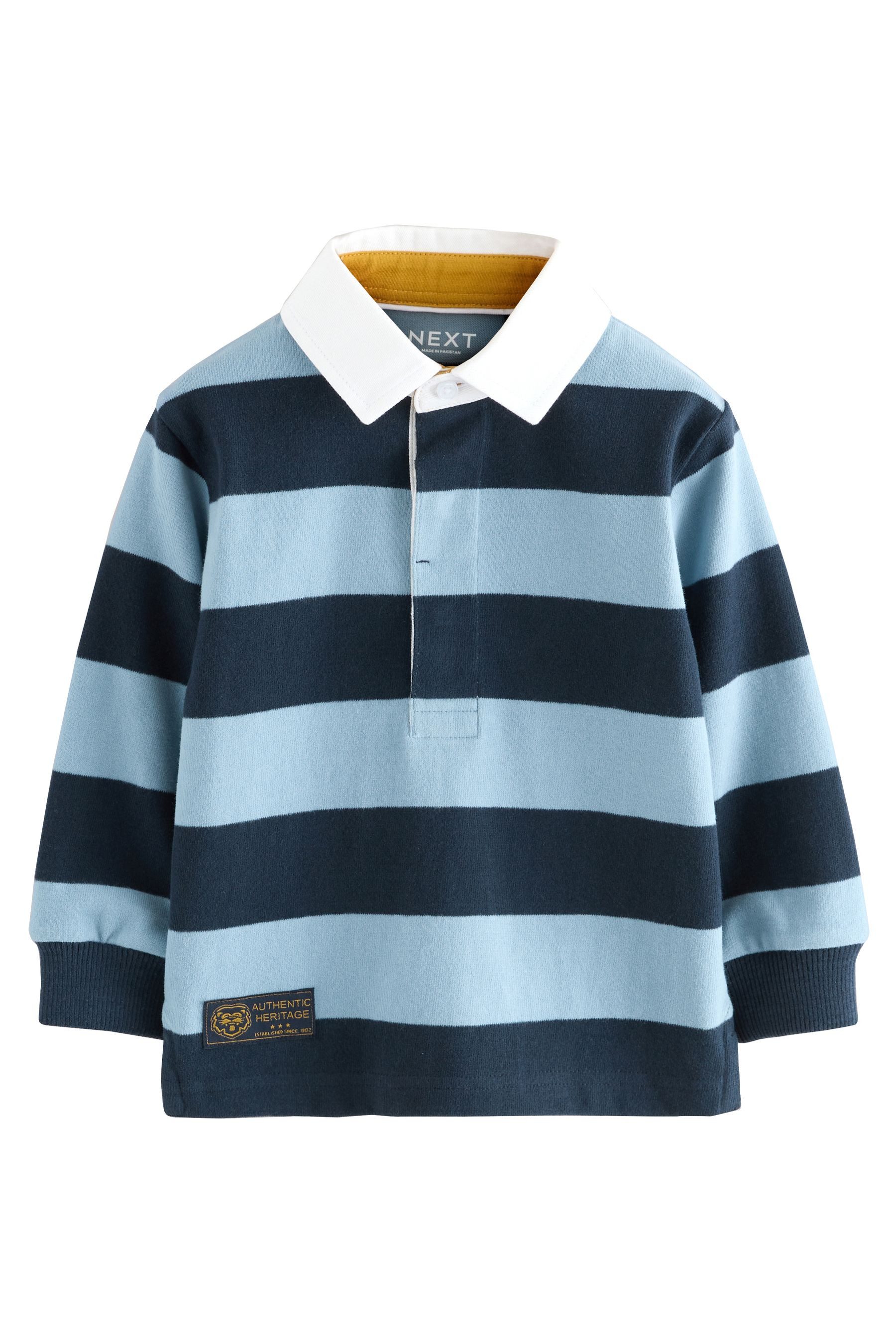 Next Langarm-Poloshirt Kurzärmeliges Rugby-Polohemd (1-tlg) günstig online kaufen