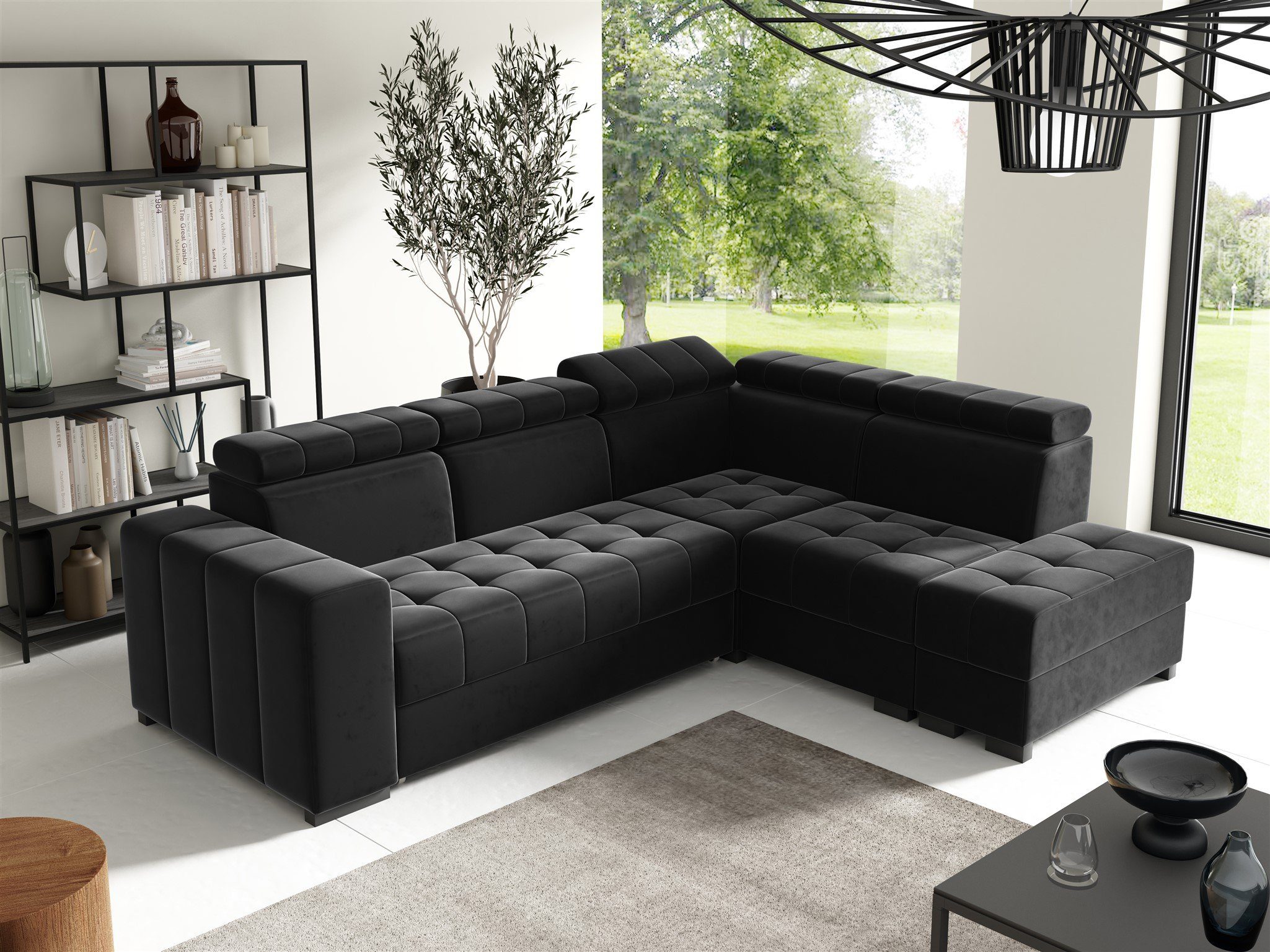 Fun Möbel Ecksofa Schlafsofa Sofa CESENA günstig online kaufen