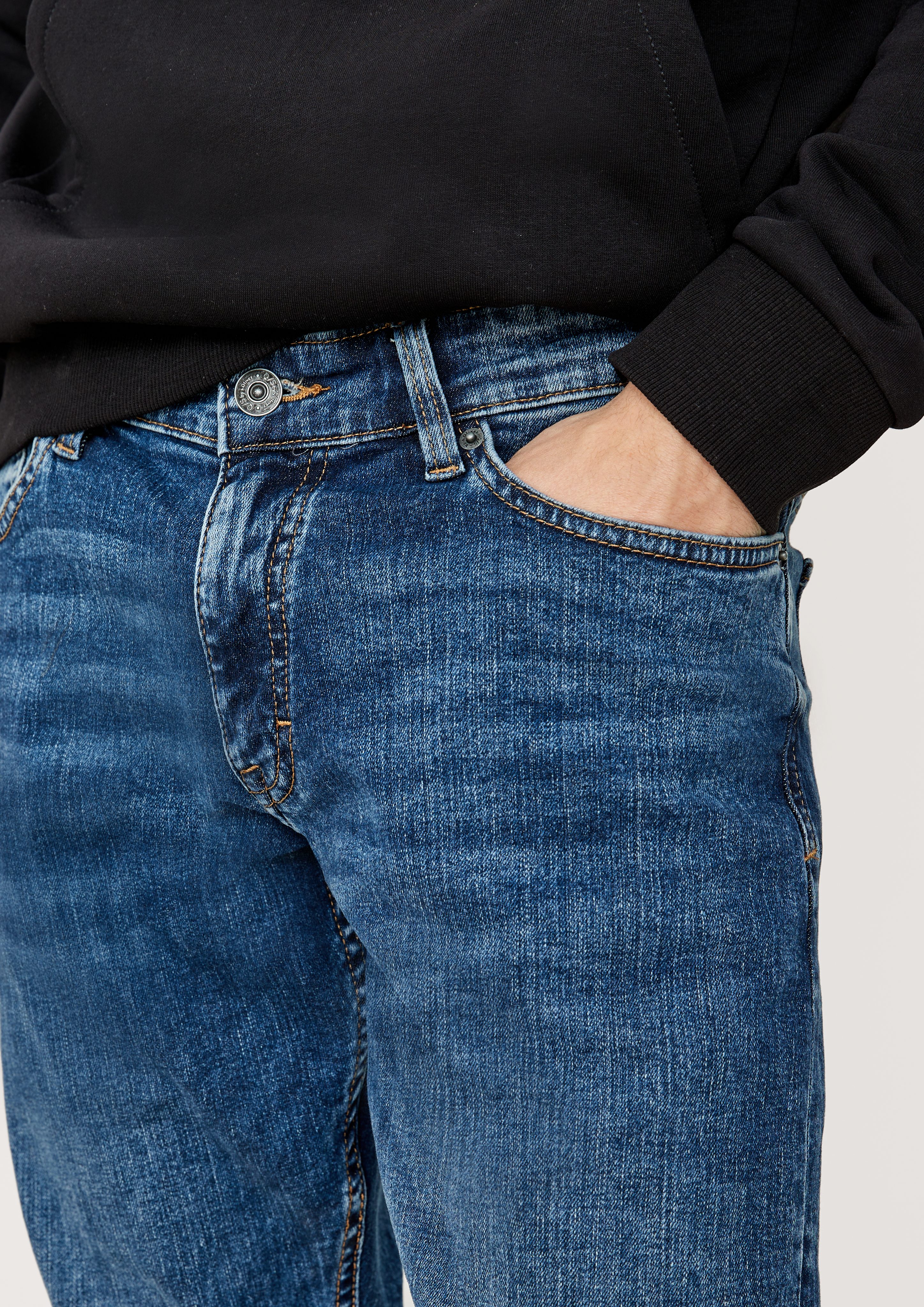 QS Stoffhose Jeans Rick / Slim günstig online kaufen