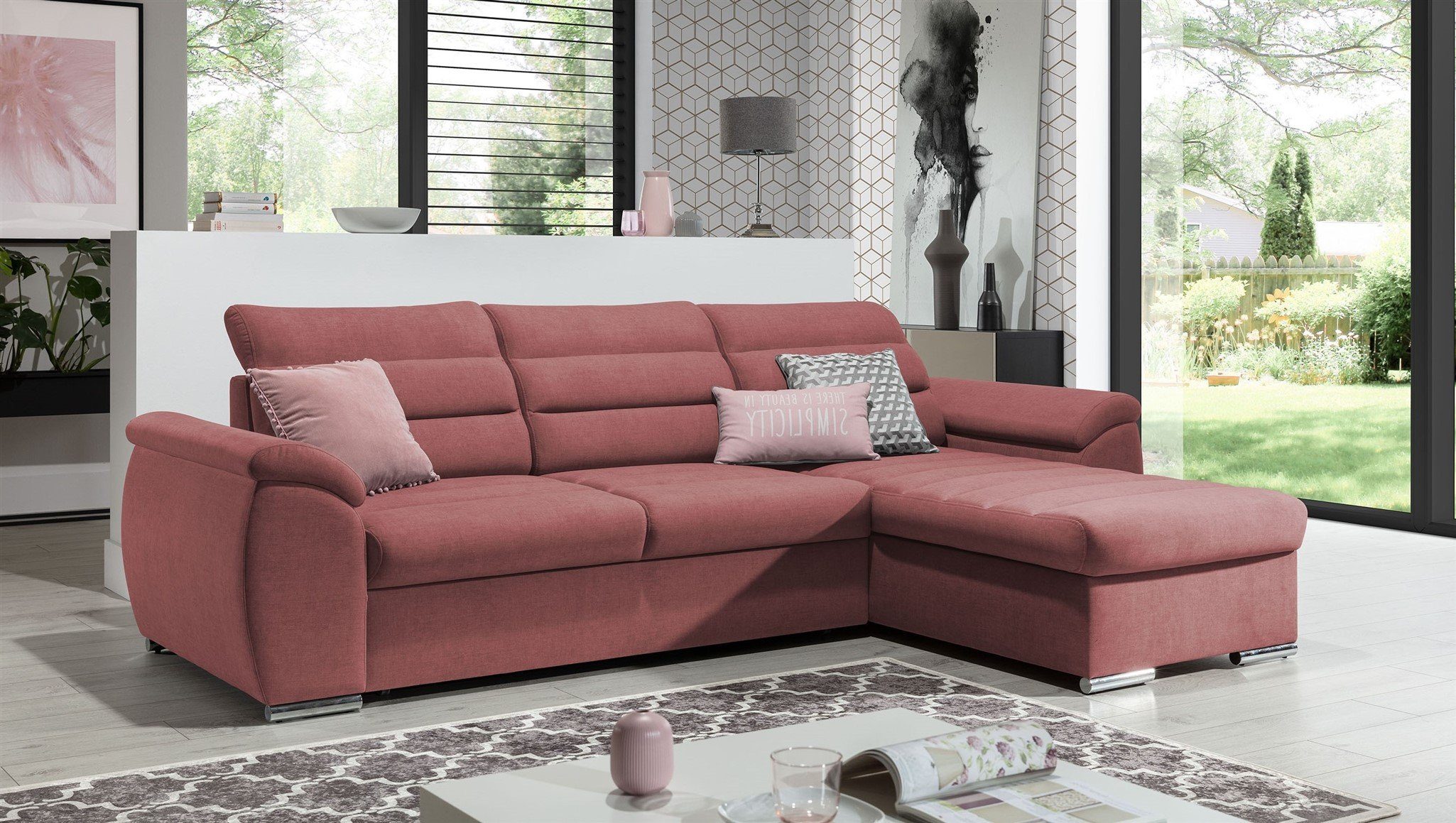 Fun Möbel Ecksofa Schlafsofa PASCARA XS günstig online kaufen