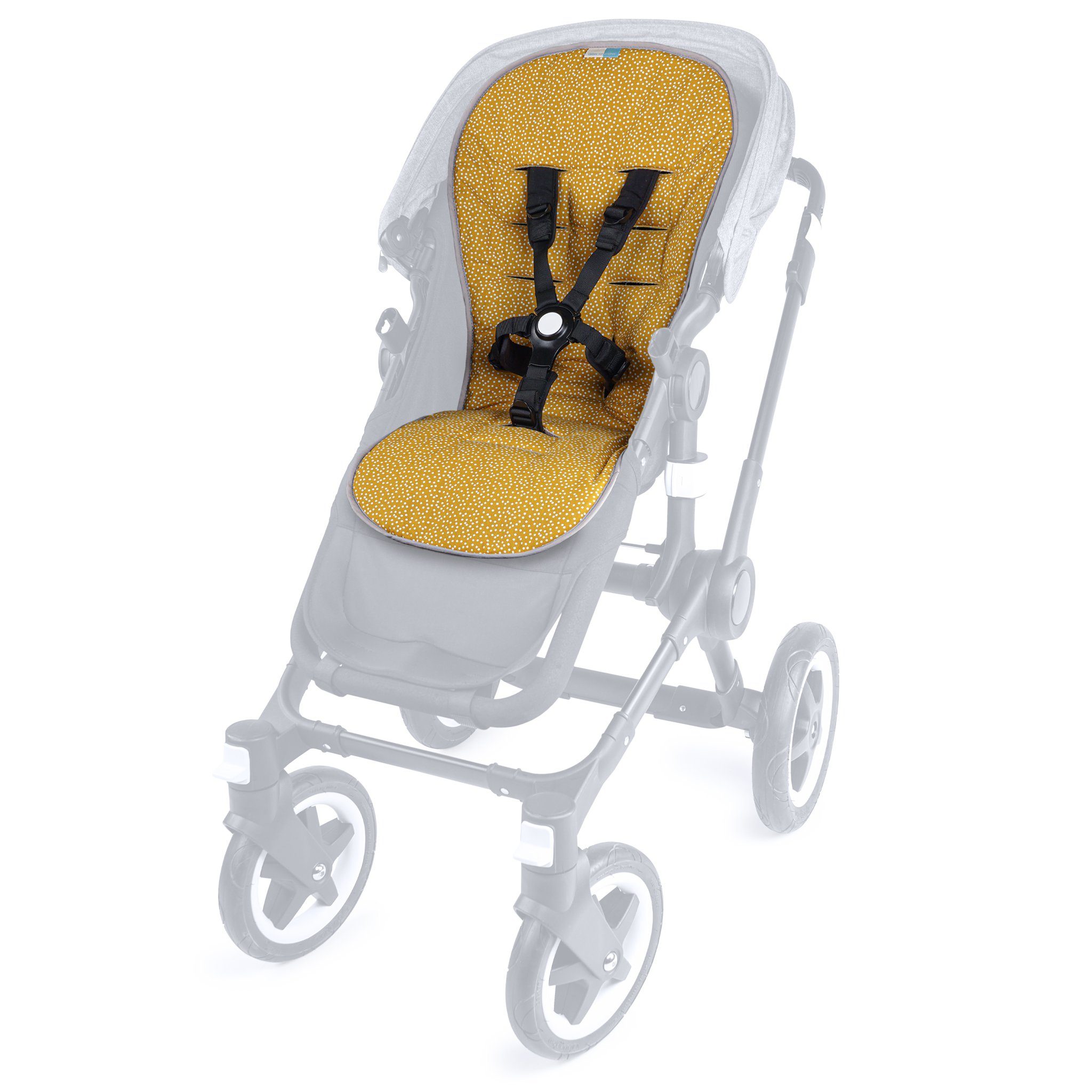 Liebes von priebes Kinderwagen-Sitzauflage Priebes Mia Coolair Funktionsitzauflage für Kinderwagen und Buggys