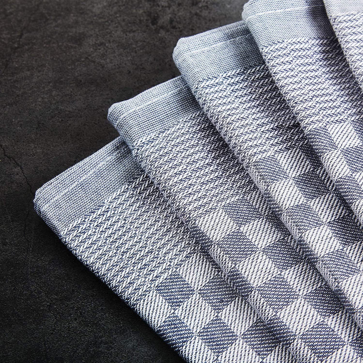 - Qualität) Geschirrtuch Textiles Zwirn, Baumwolle Hometex Trockentuch, Premium Profi-Küchentücher , Grubentuch, Premium (10er saugfähig Sehr Grau 100% Geschirrtuch Set