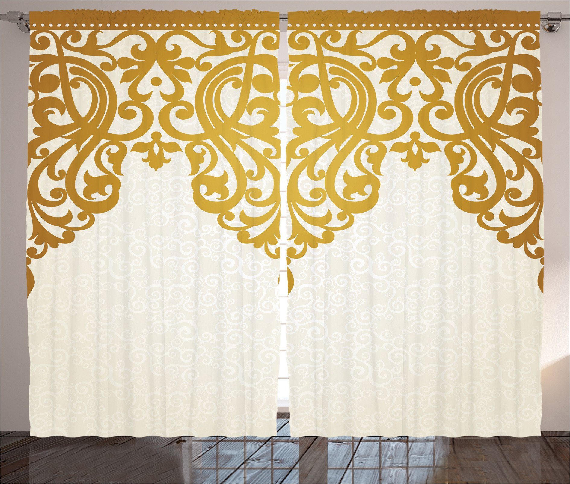 Vorhang viktorianisch Barock-Kunst Kräuselband Haken, und Abakuhaus, Mittelalterliche Schlafzimmer mit Schlaufen Gardine