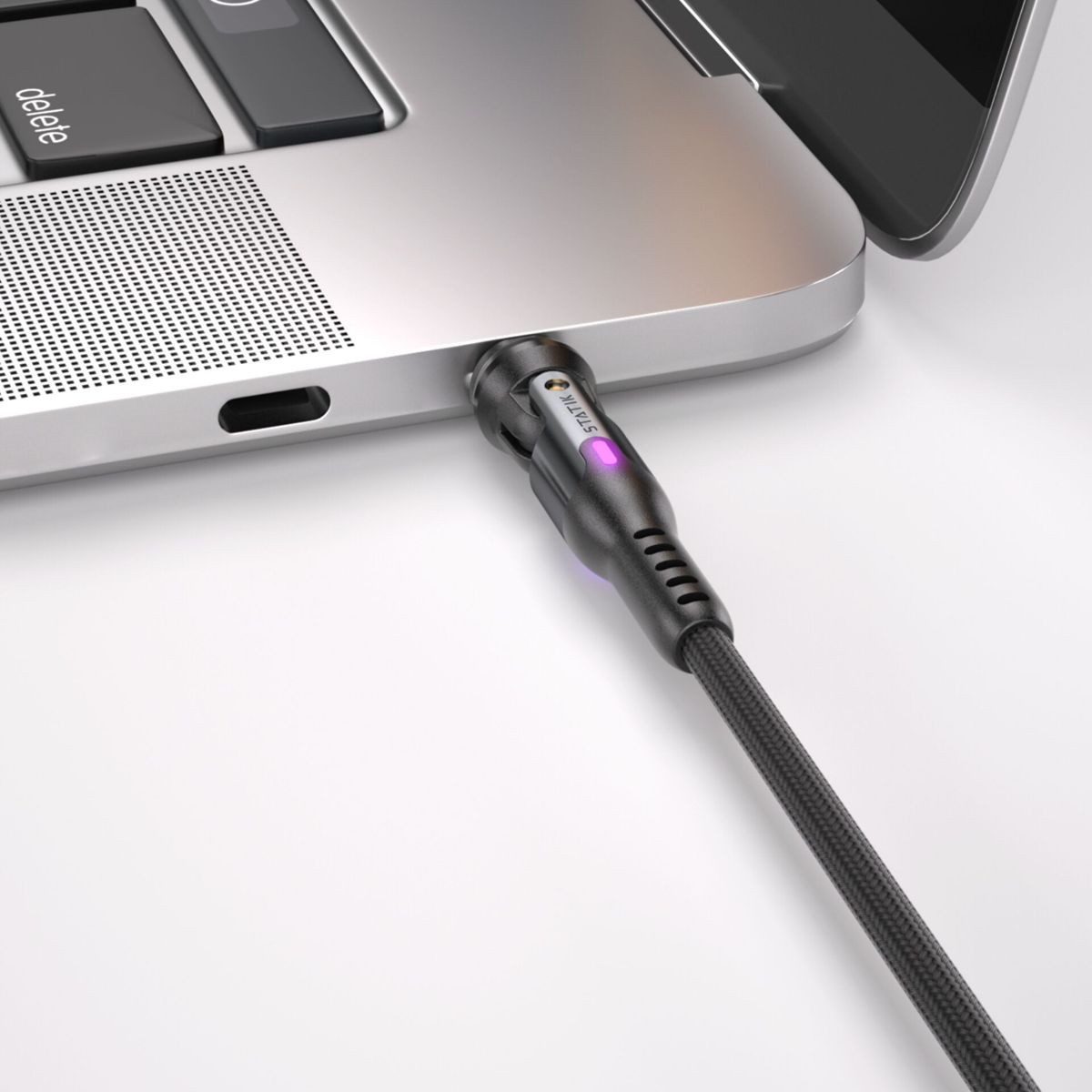 STATIK PowerPivot Pro braided rotating USB-C Cable Smartphone-Adapter