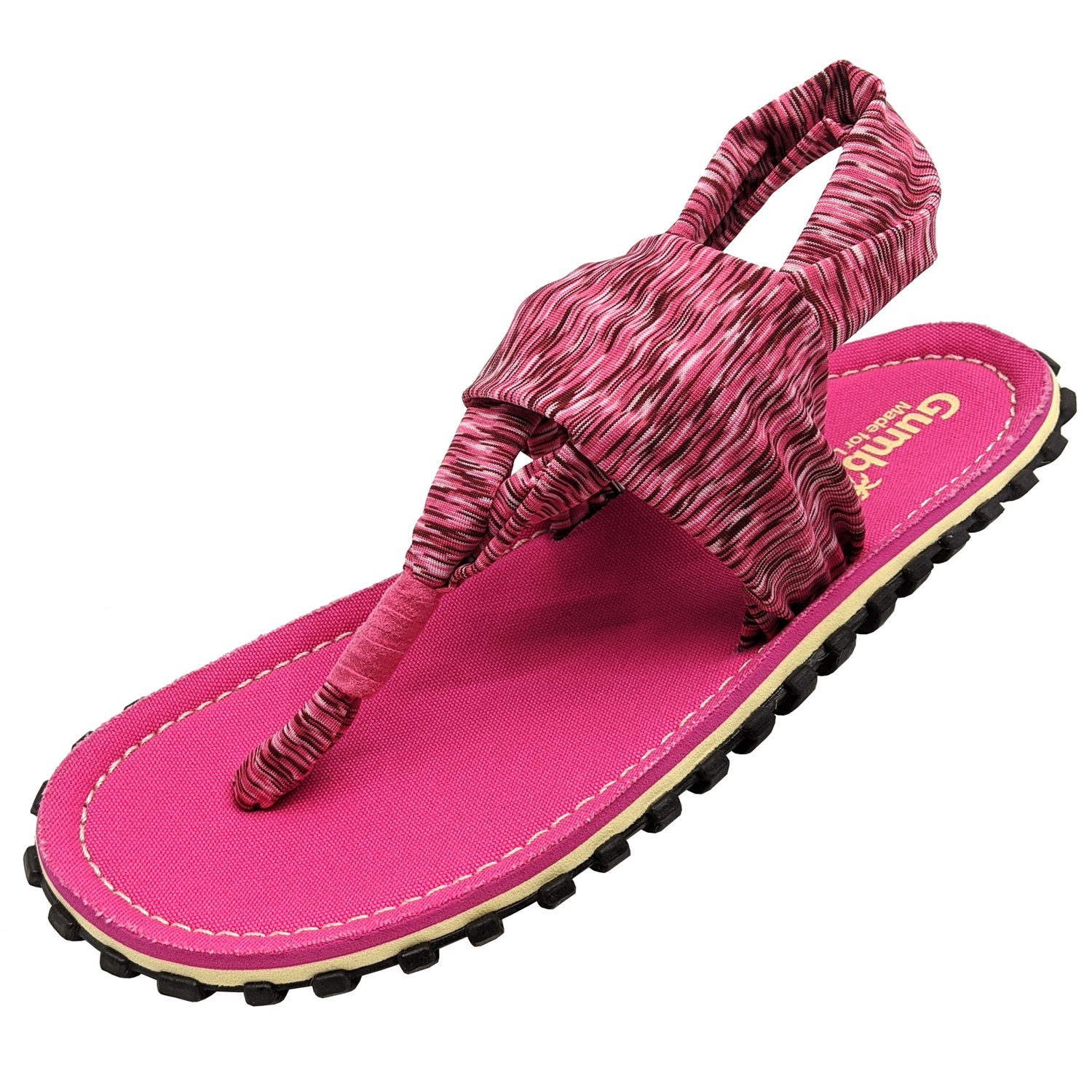 Gumbies Slingbacks in Pink Riemchensandalette aus recycelten Materialien »in farbenfrohen Designs«