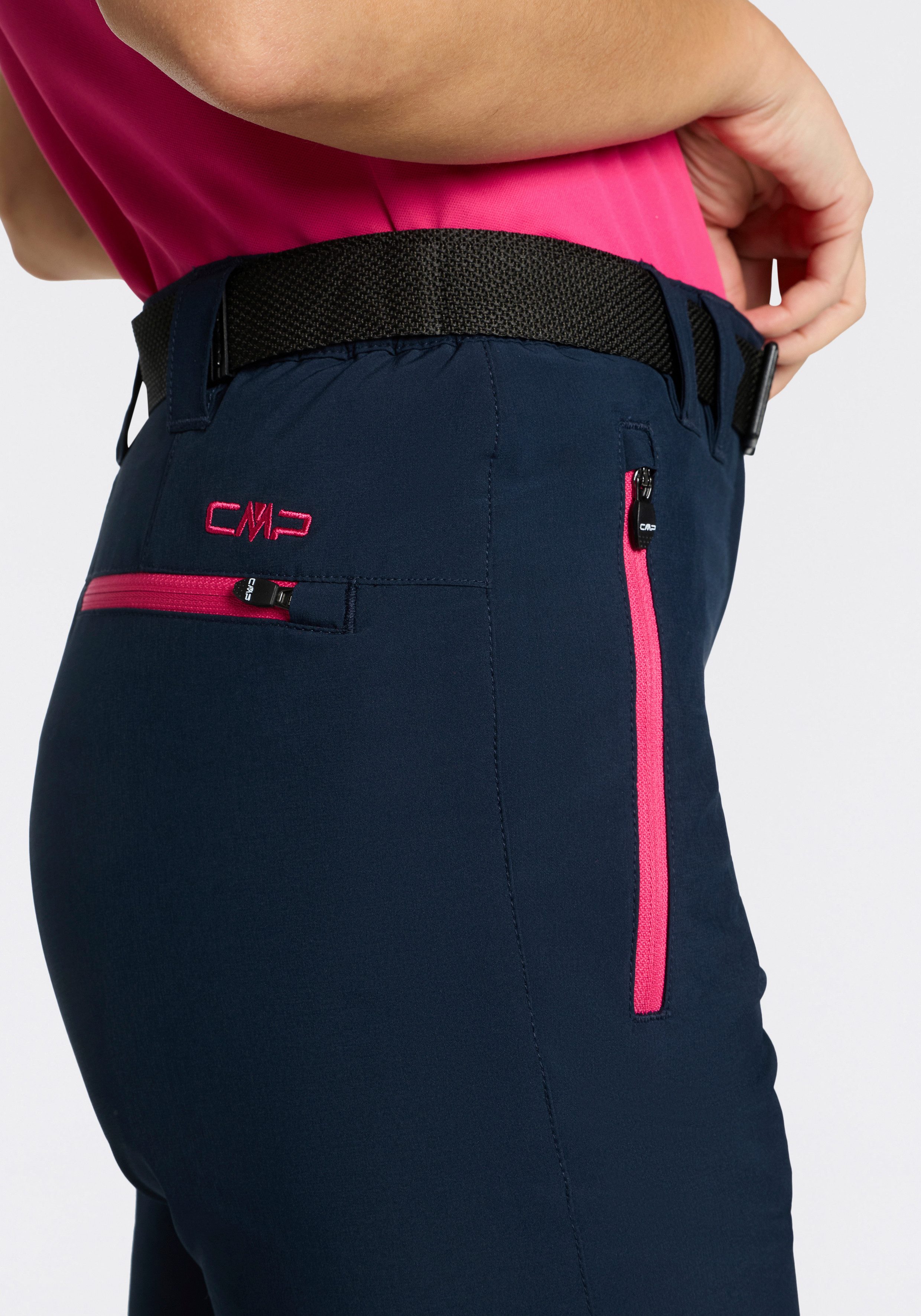 CMP Trekkingshorts sportlicher Schnitt, für Wanderungen, aus Polyester und Elasthan