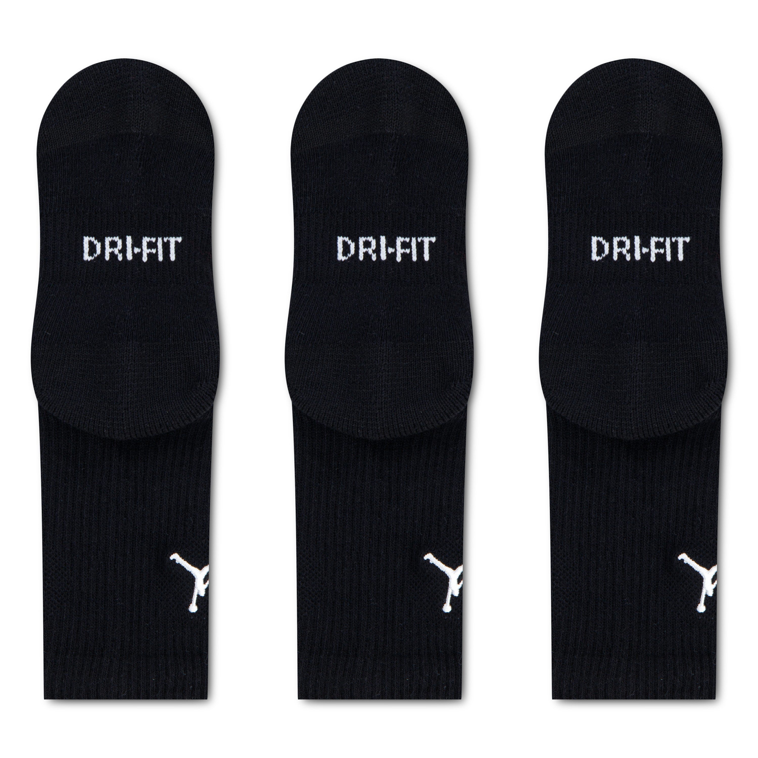 Jordan Socken JHN JD ED ELVD 3PK CREW (3-Paar) für Kinder, sportlicher Stil, unifarbenes Design, im 3er-Pack