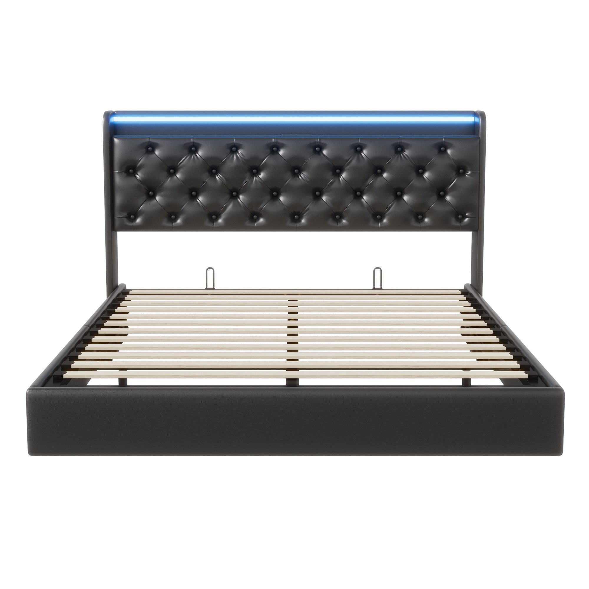 Furnishings Home Polsterbett Stauraumbett Doppelbett (USB & TYPE-C, Hydraul günstig online kaufen